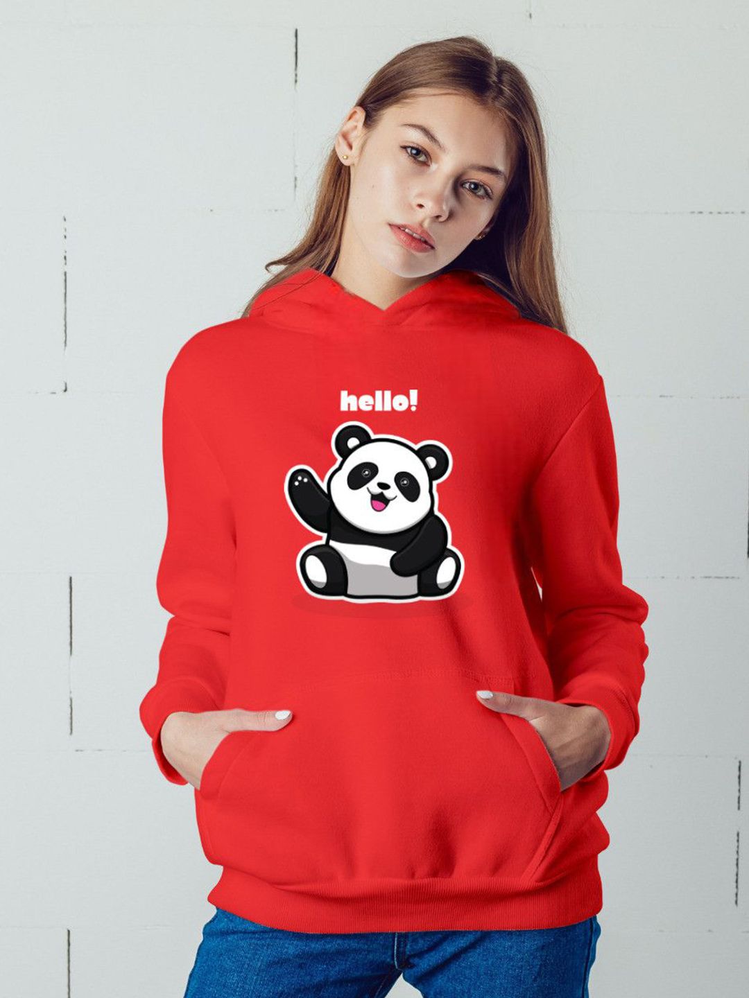 Povaxpo Women Printed Hooded Sweatshirt-picture-23