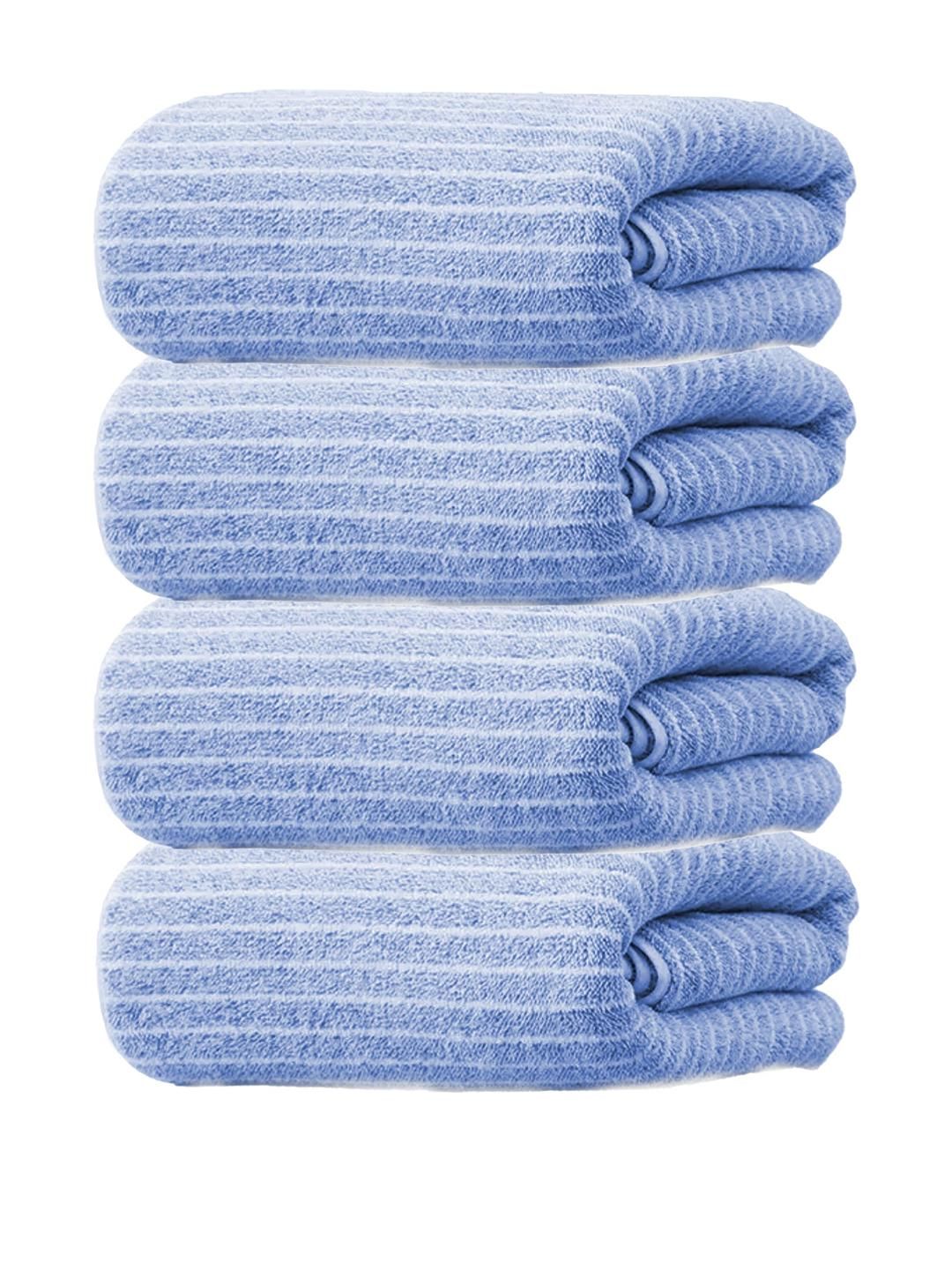 Black gold Blue Towel Set-image-9