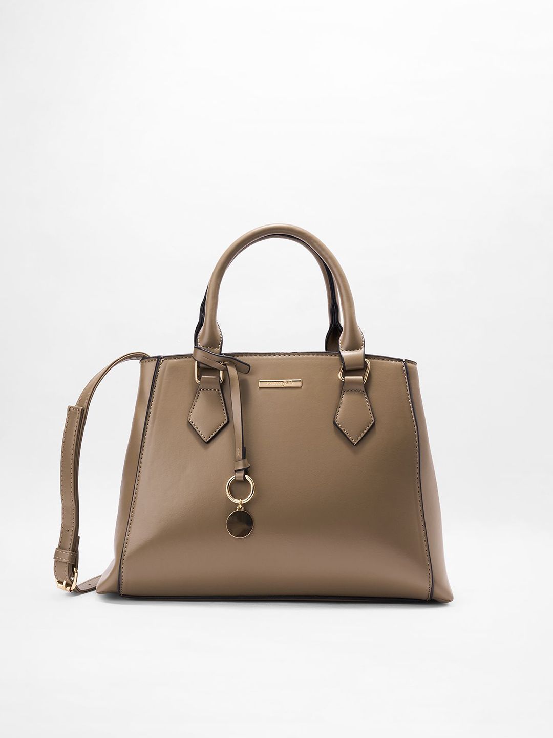 Forever Glam by Pantaloons Women Solid Structured Shoulder Bag-picture-11