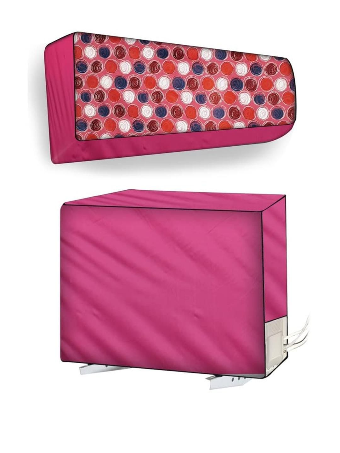 The Furnishing Tree Pink Plastic Air Conditioner Cover-picture-12