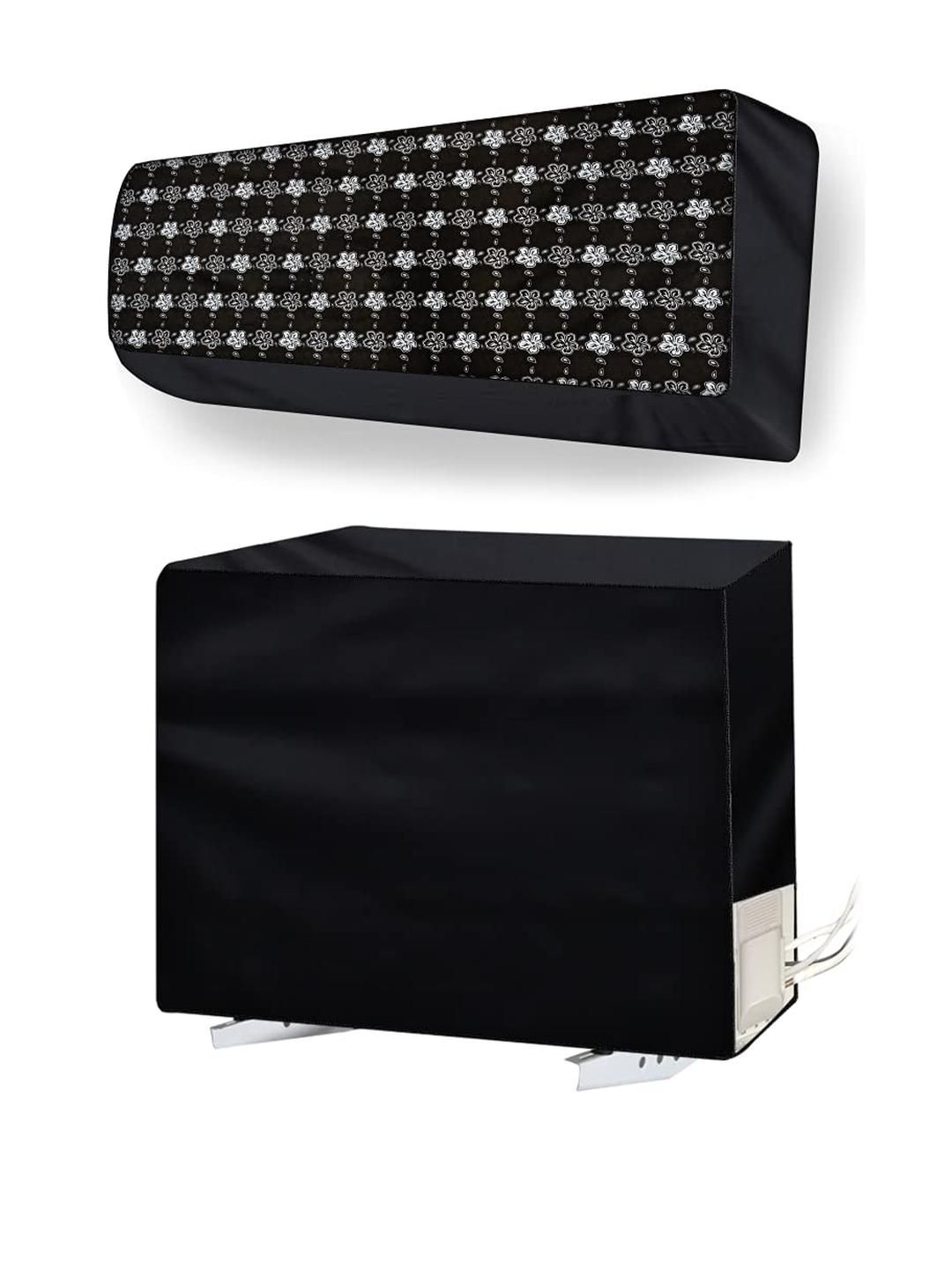 The Furnishing Tree Split AC cover for indoor and outdoor unit of 1 ton waterproof and dustproof Wh-picture-12