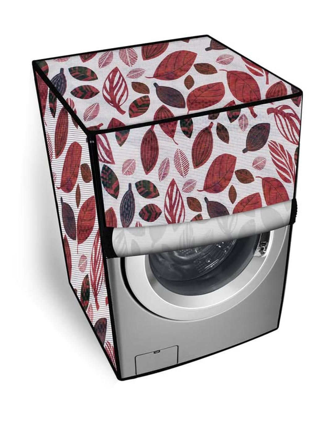 The Furnishing Tree White Printed Washing Machine Cover-picture-30
