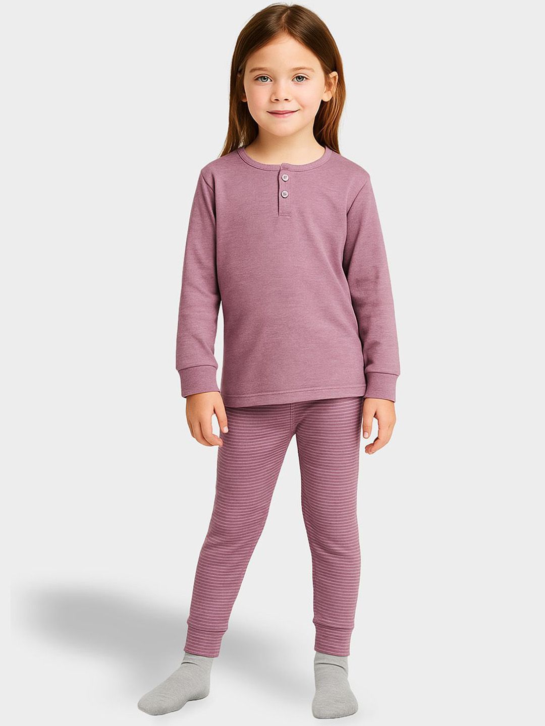 MiArcus Kids Striped Thermal Set-picture-43