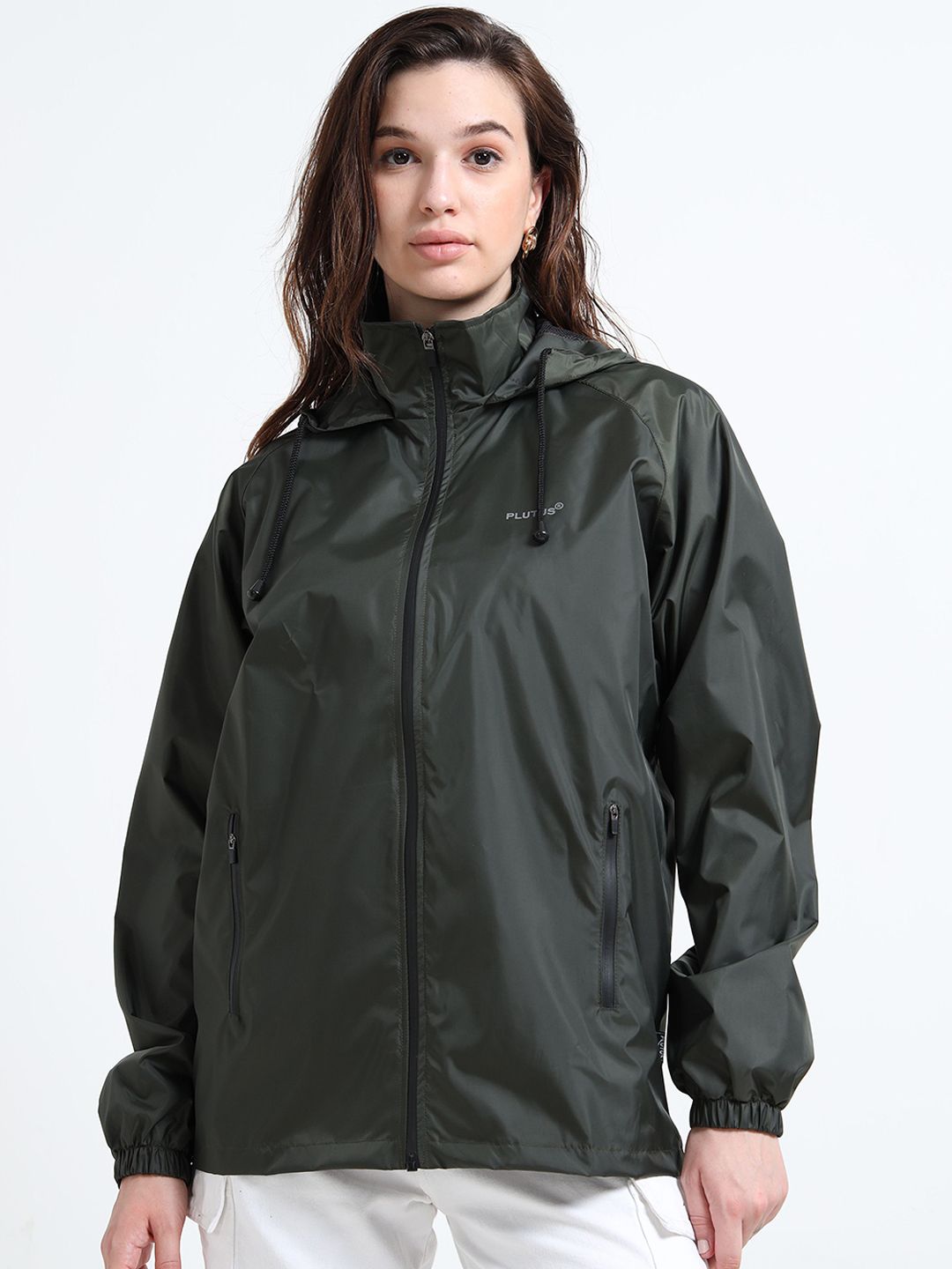Plutus Water Resistant Lightweight Hood Jacket