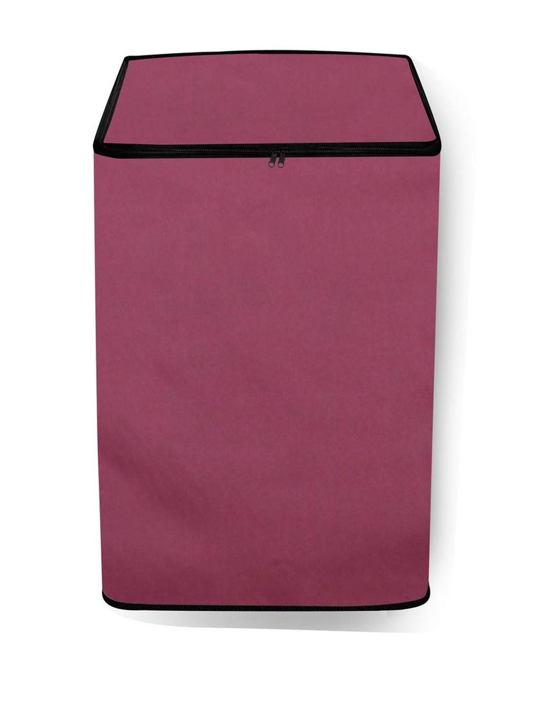 The Furnishing Tree Washing Machine Cover Maroon Compatible-picture-42
