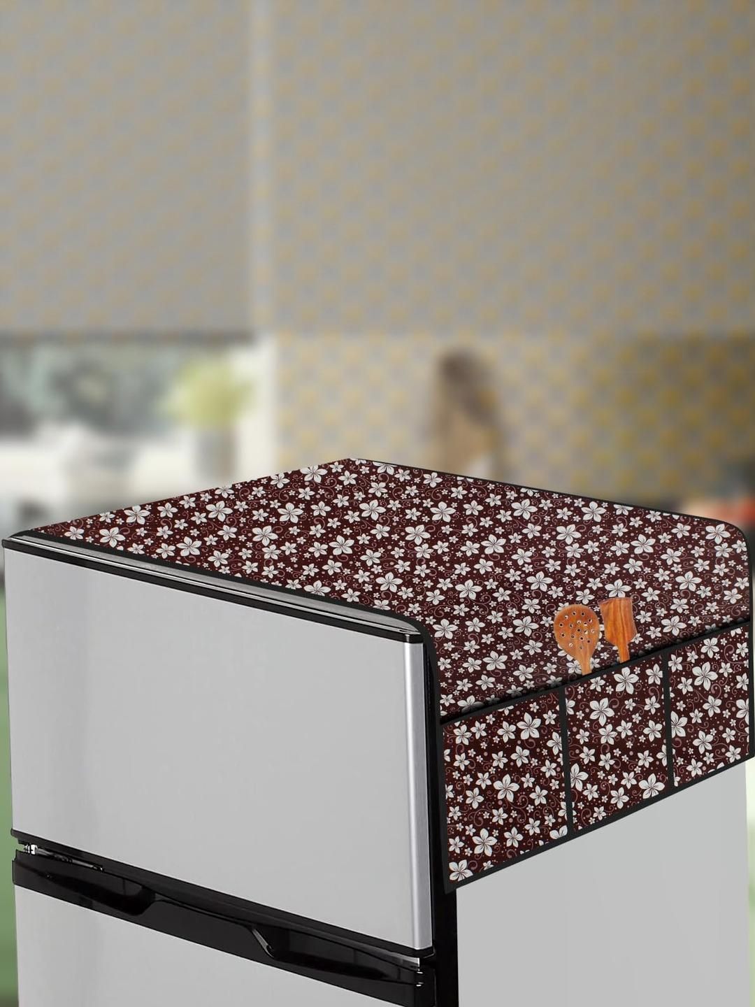 The Furnishing Tree Fridge Top Cover Compatible for Gogrej RD R190C THF FR BL, 180 LTR WxL 65x111 i-picture-35