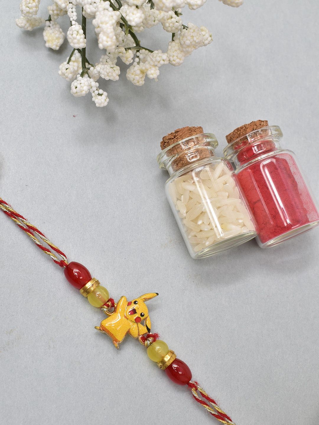 MEIRA JEWELLERY Boys Artificial Beaded Thread Rakhi-picture-58