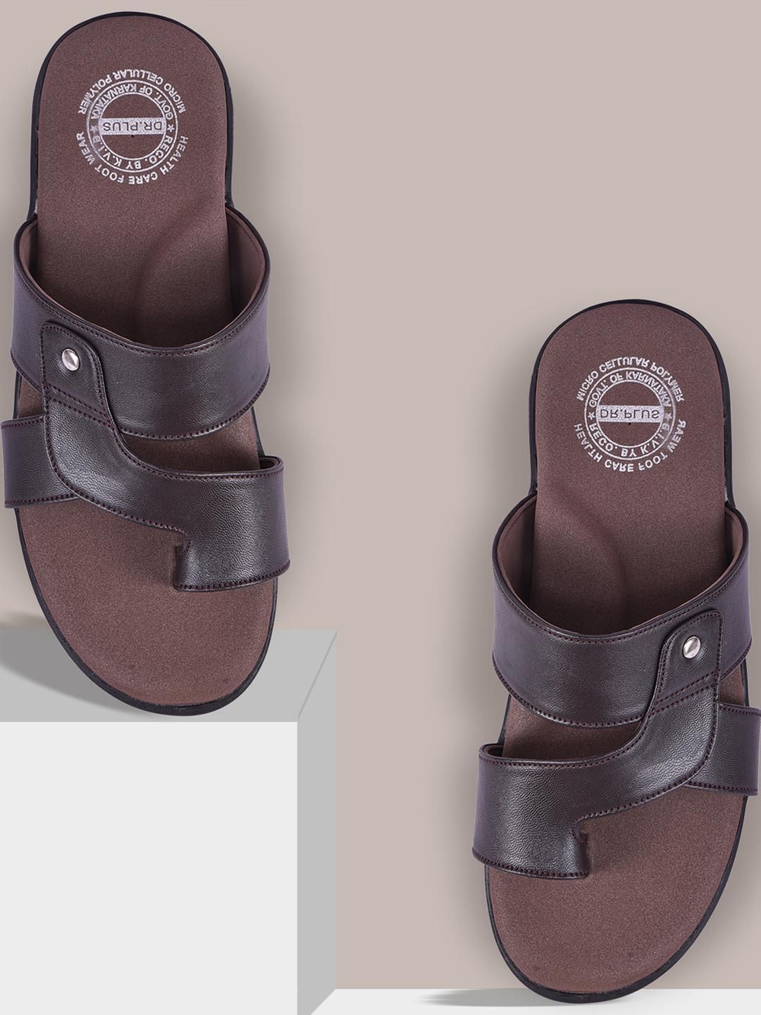 DR.PLUS Men Synthetic Leather Sandals-image-41