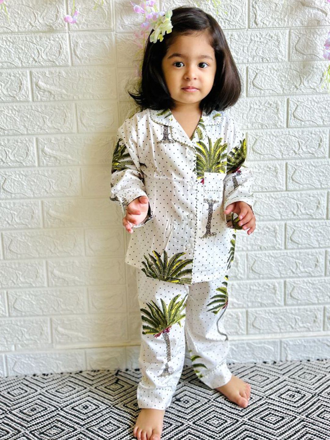 HERE&NOW Unisex Kids Printed Night suit-picture-33