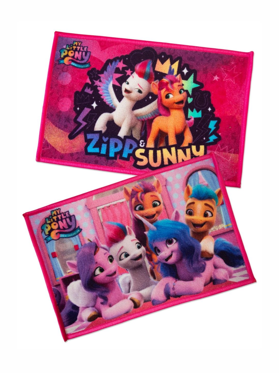 Athom Living 2-Pcs Pink & Black Marvel Printed Anti-SkidDoormat-picture-19