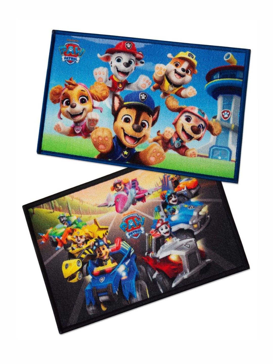 Athom Living 2-Pcs Blue & Black Marvel Printed Anti-SkidDoormat-picture-24