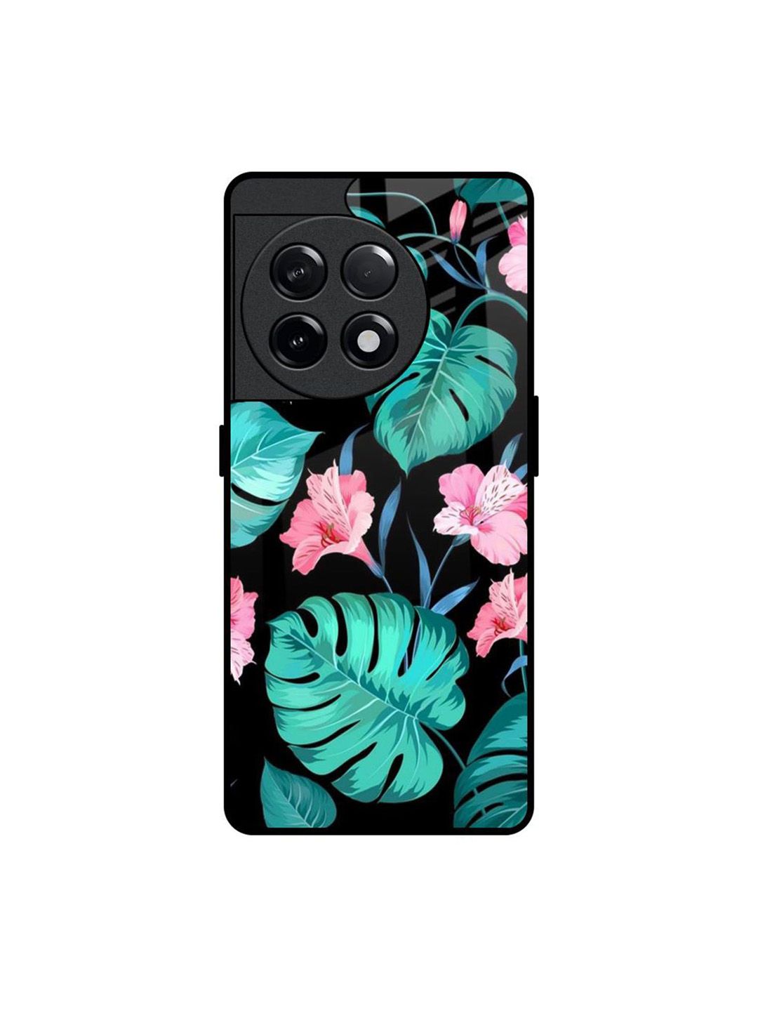 QRIOH Floral Printed OnePlus 11R 5G Silicone Back Case-picture-12