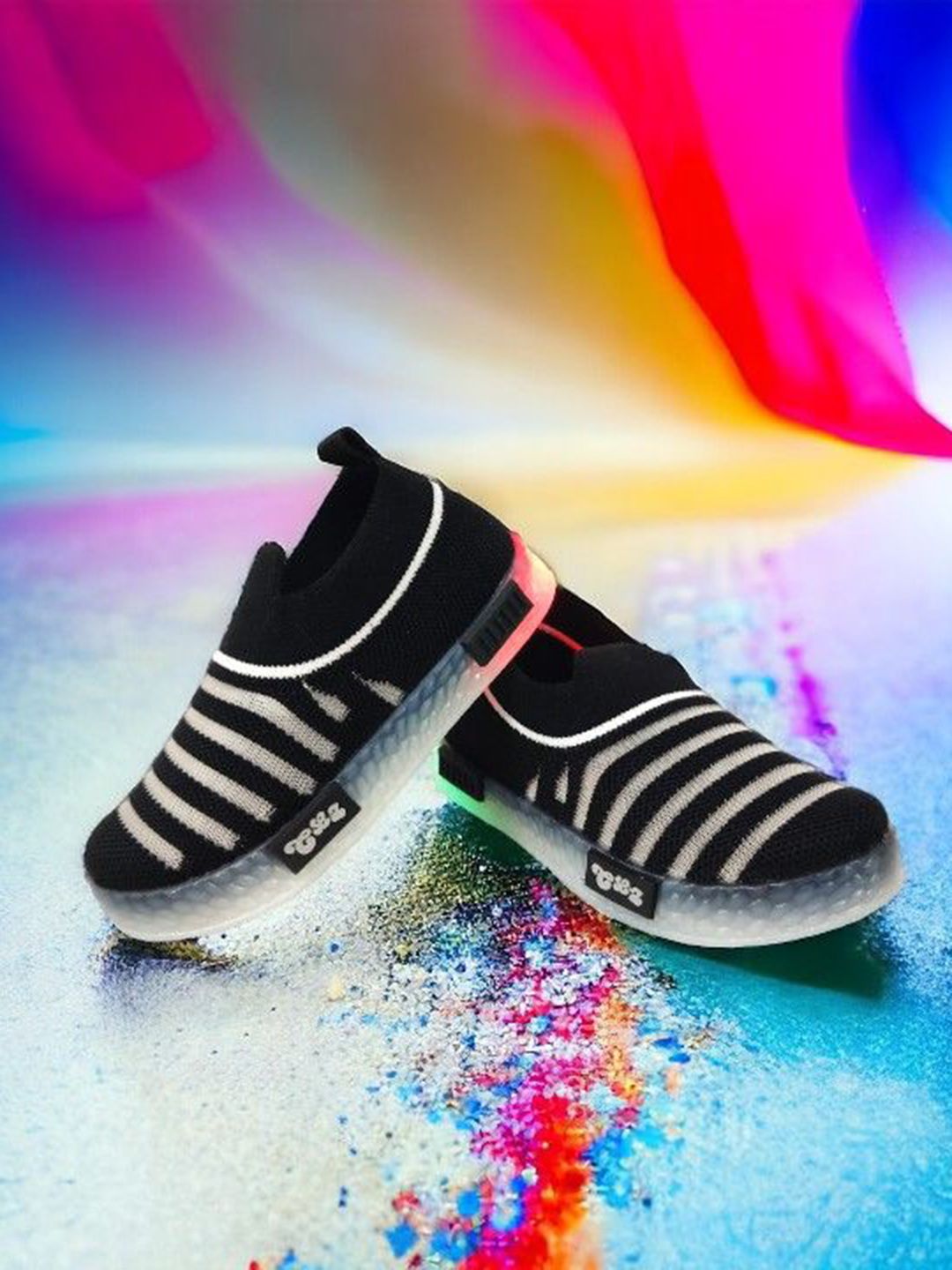 COOLZ Unisex Kids Colourblocked Slip-On Sneakers-picture-30