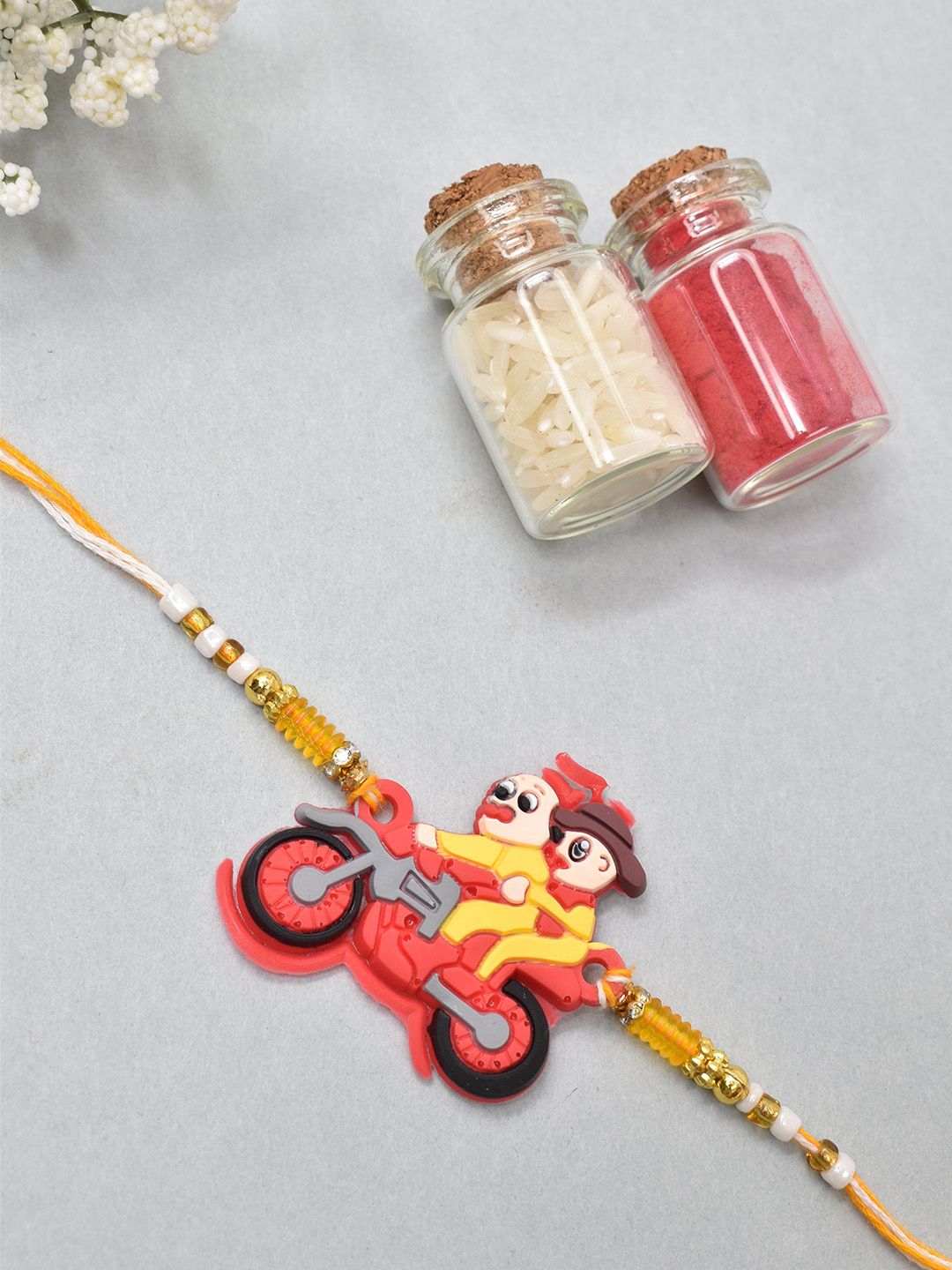 MEIRA JEWELLERY Boys Artificial Beaded Thread Rakhi-picture-19