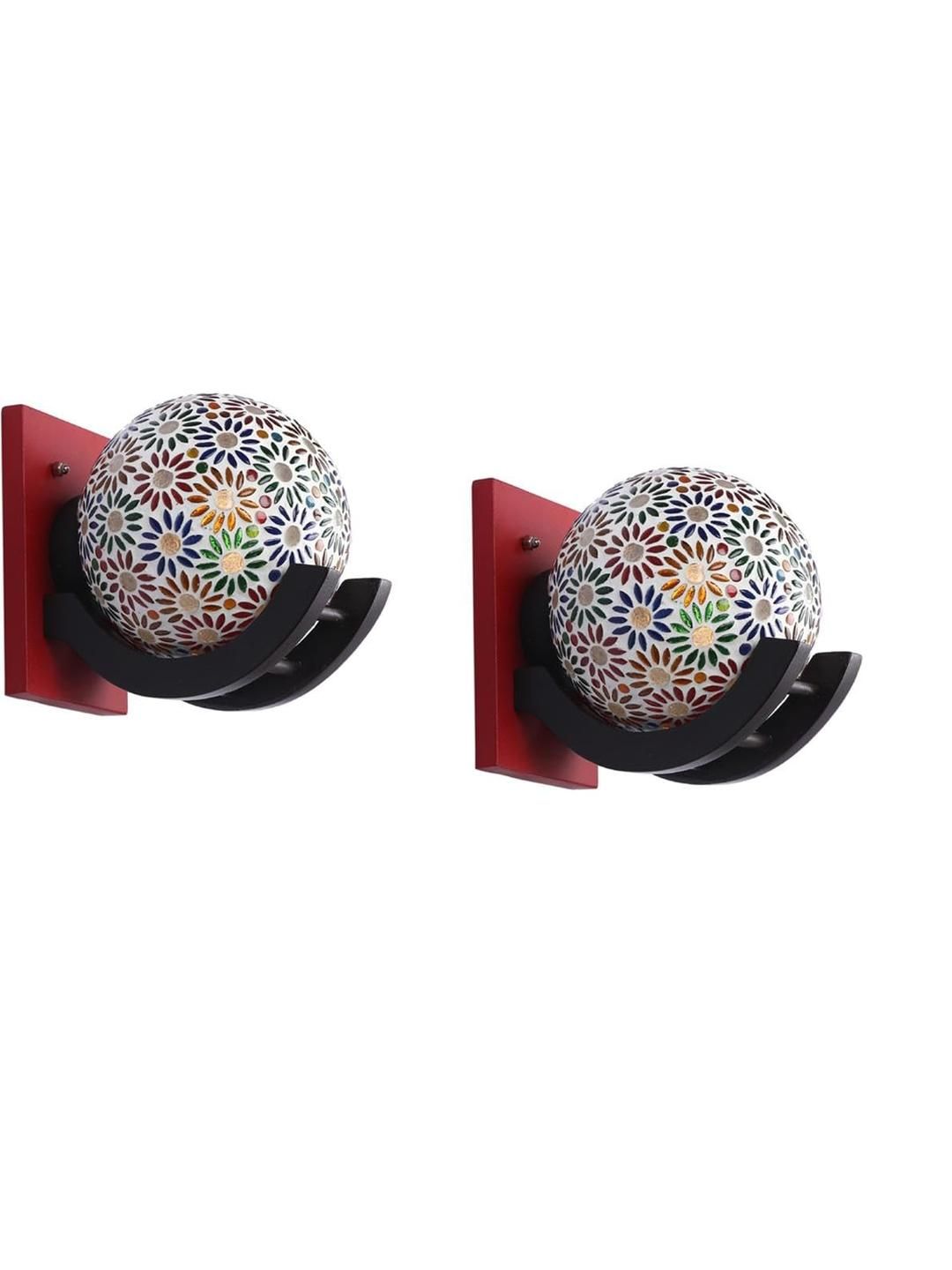 SOMIL Multi Glass Cylinder Printed Wall Lamps-picture-38