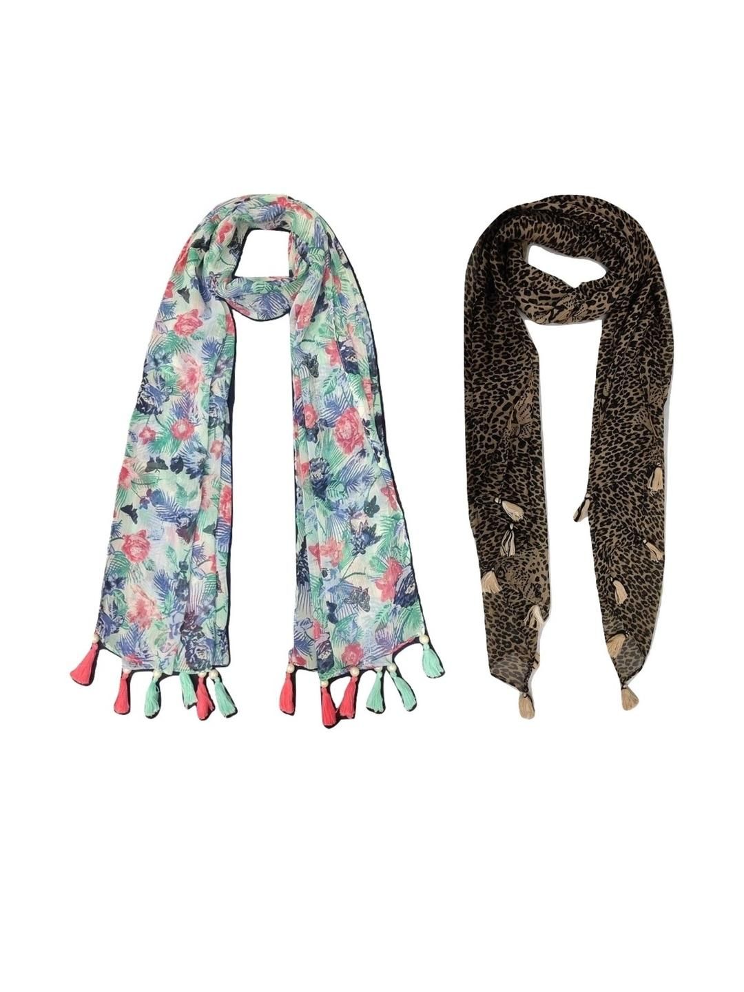 StoleVilla Girls Printed Stole-picture-14