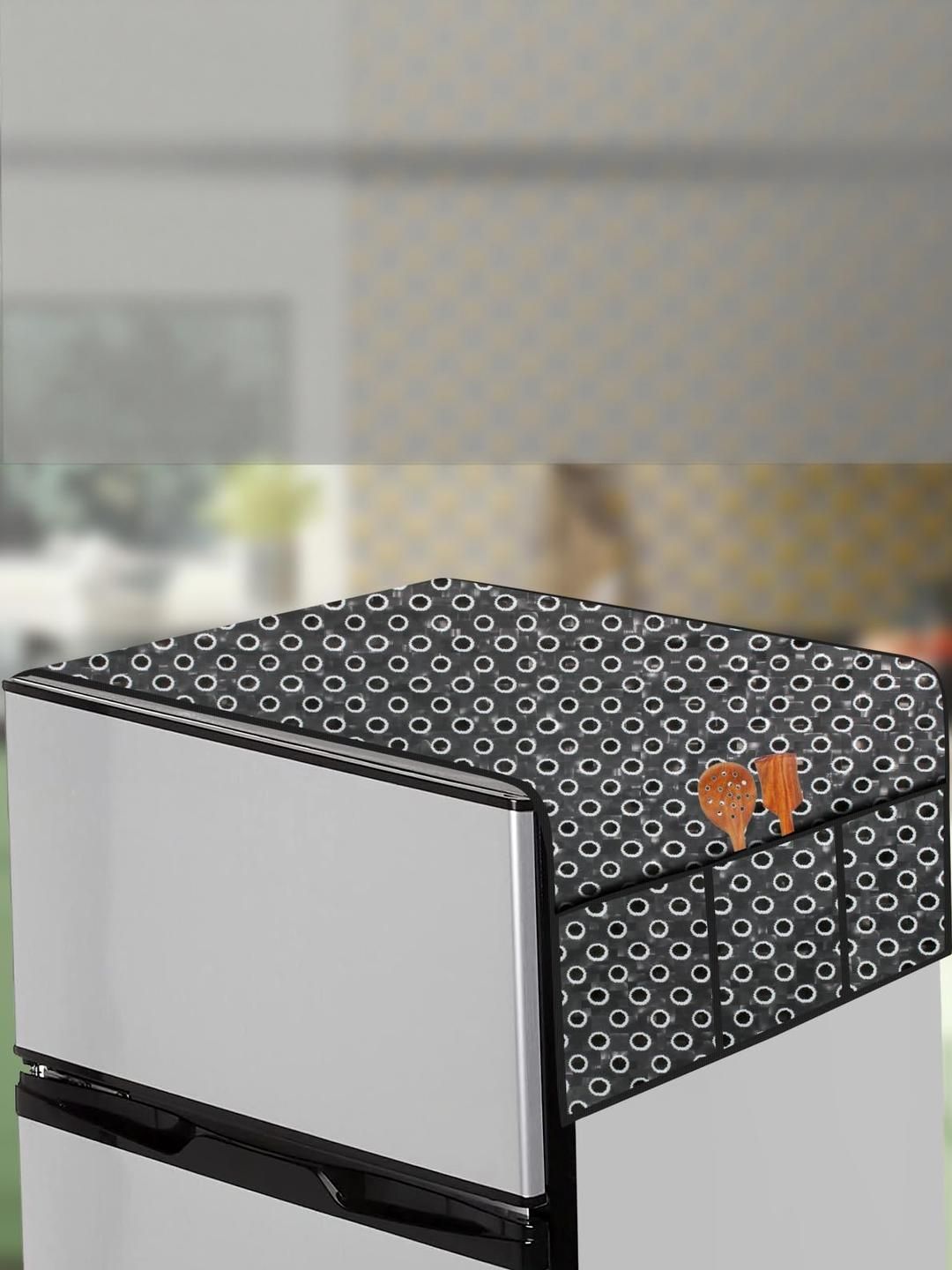 The Furnishing Tree Fridge Top Cover Compatible for Whirlpool 205 WDE PRM 2S, 184 LTR WxL 65x111 in-picture-16