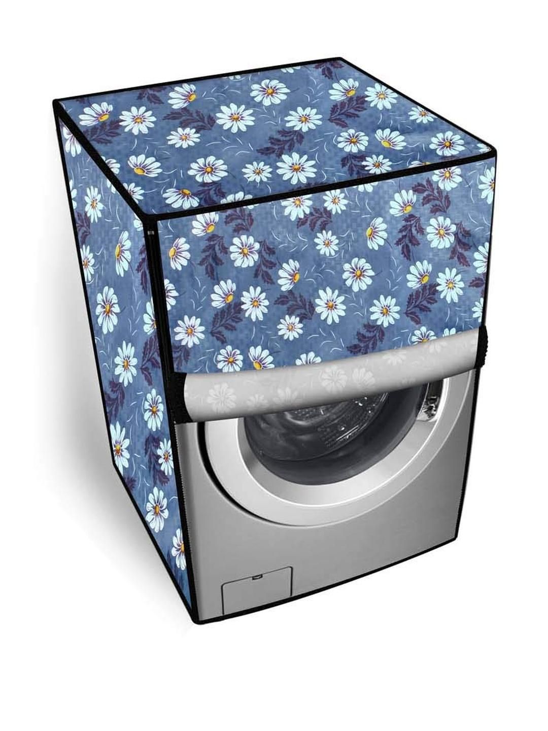 The Furnishing Tree Waterproof and Dustproof PVC Washing Machine Cover Front Loading Compatible for-picture-29