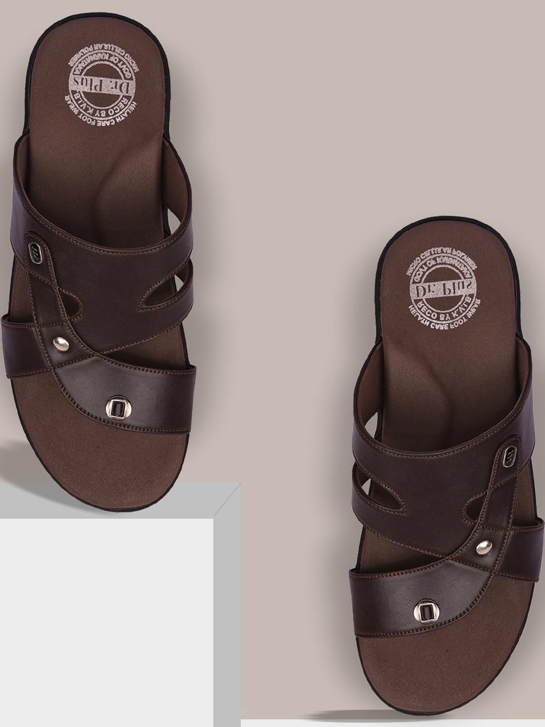 DR.PLUS Men Synthetic Leather Sandals-image-42