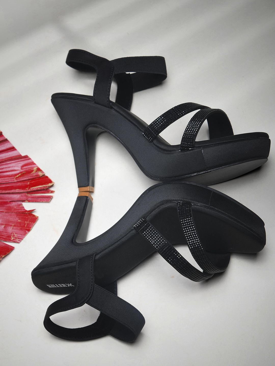 Killer Women Embellished Slim Heeled Sandals-picture-38