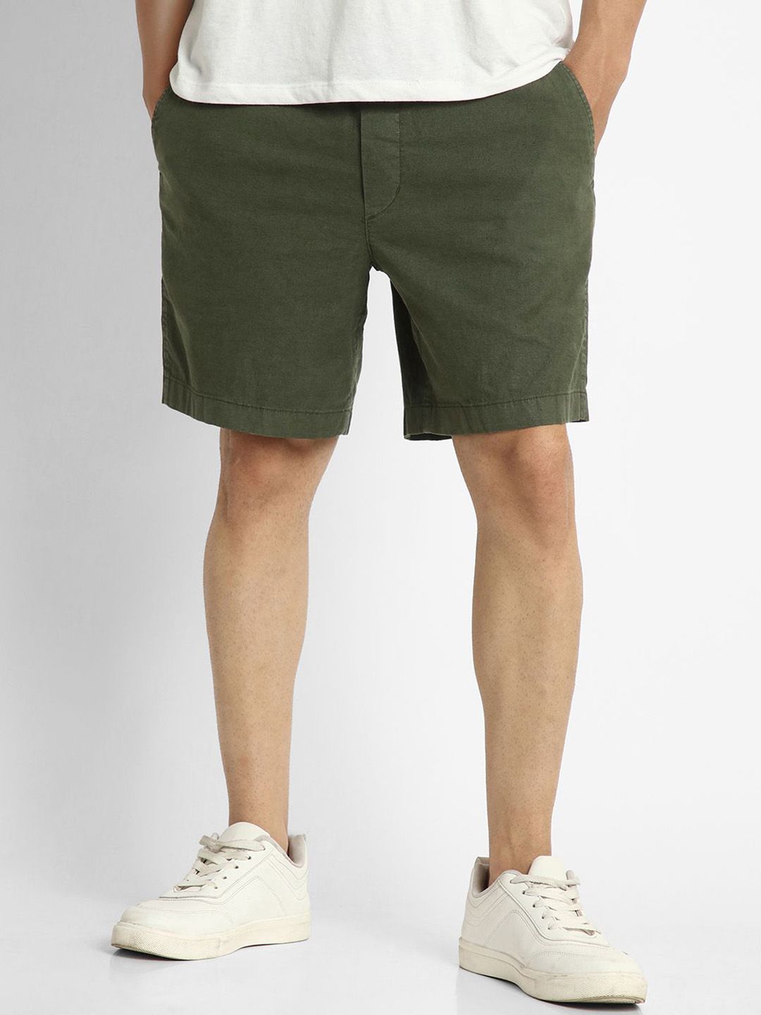AMERICAN EAGLE OUTFITTERS Flex 8 Lived-In Men Regular Fit Mid-Rise Shorts-image-25