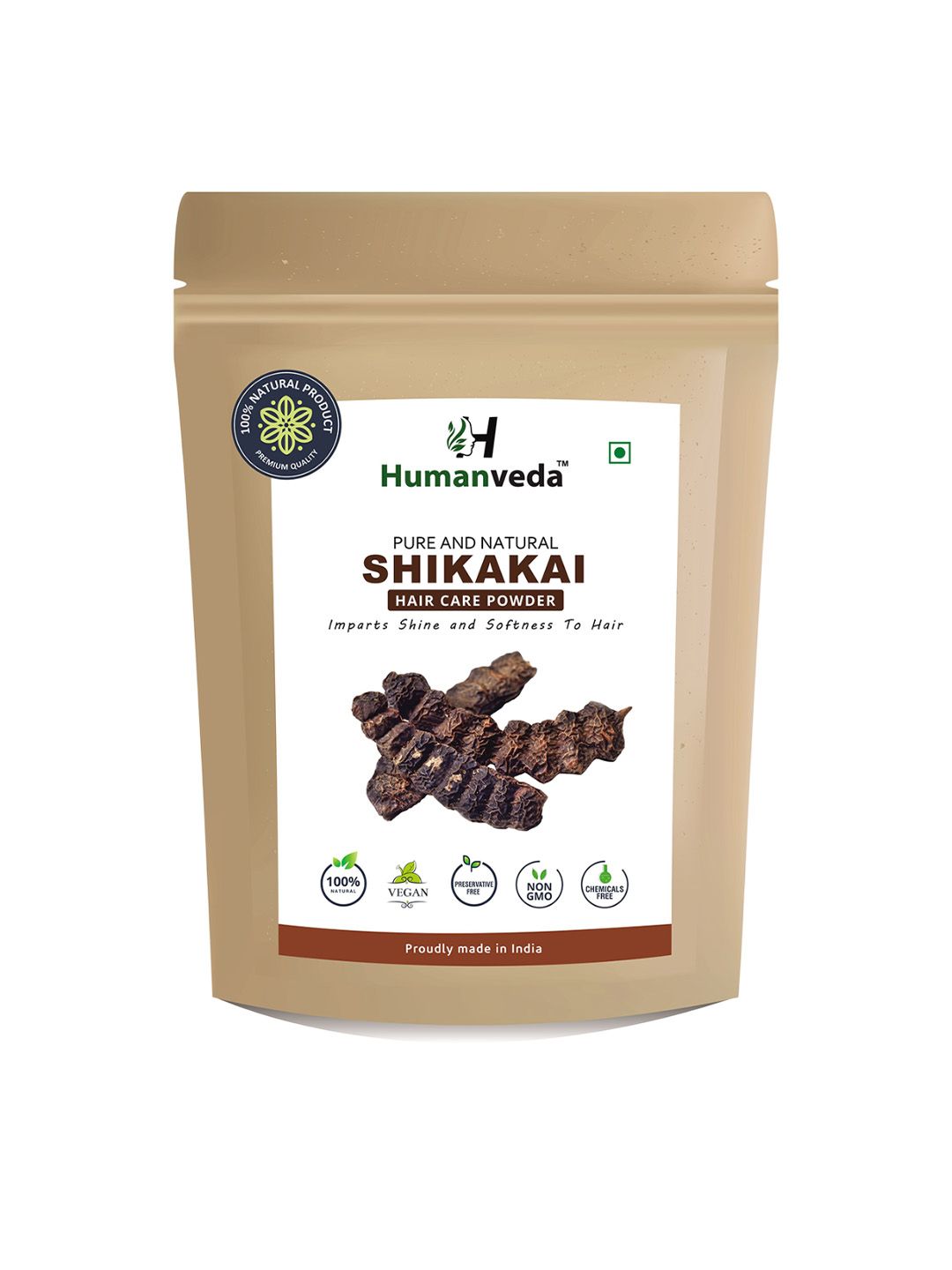 HUMANVEDA Pure And Natural Shikakai Hair Care Powder- 100 g-picture-31