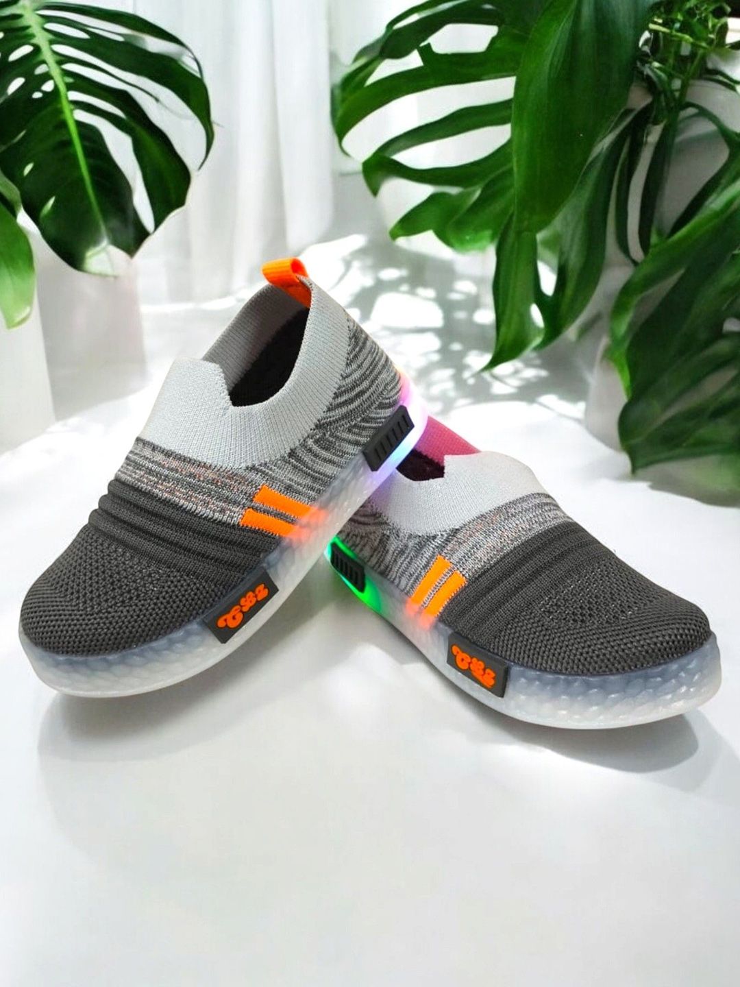 COOLZ Unisex Kids Woven Design Slip-On Sneakers-picture-37