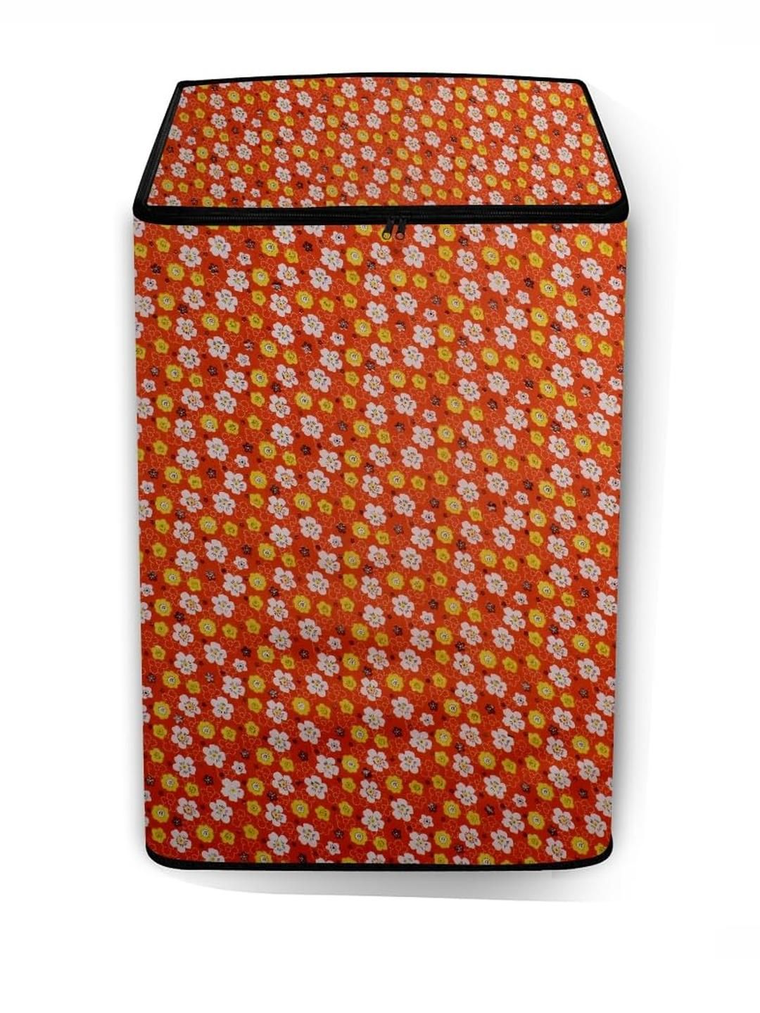 The Furnishing Tree Orange Plastic Washing Machine Cover-picture-27