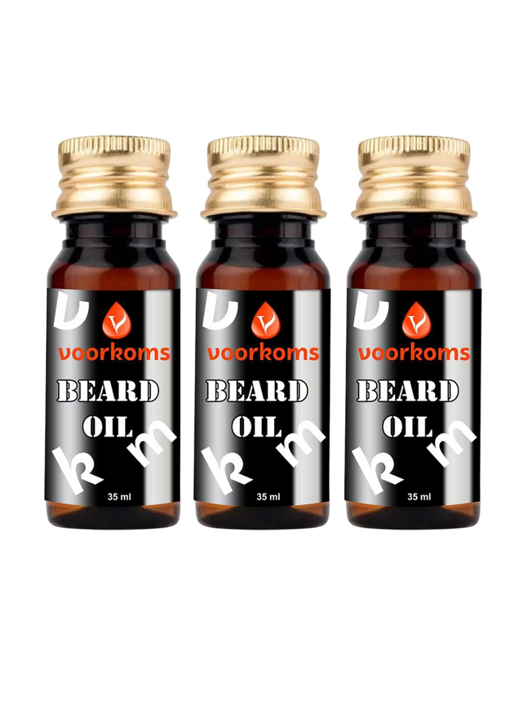 VOORKOMS Set Of 3 Beard Oil - 35 ml Each-picture-14