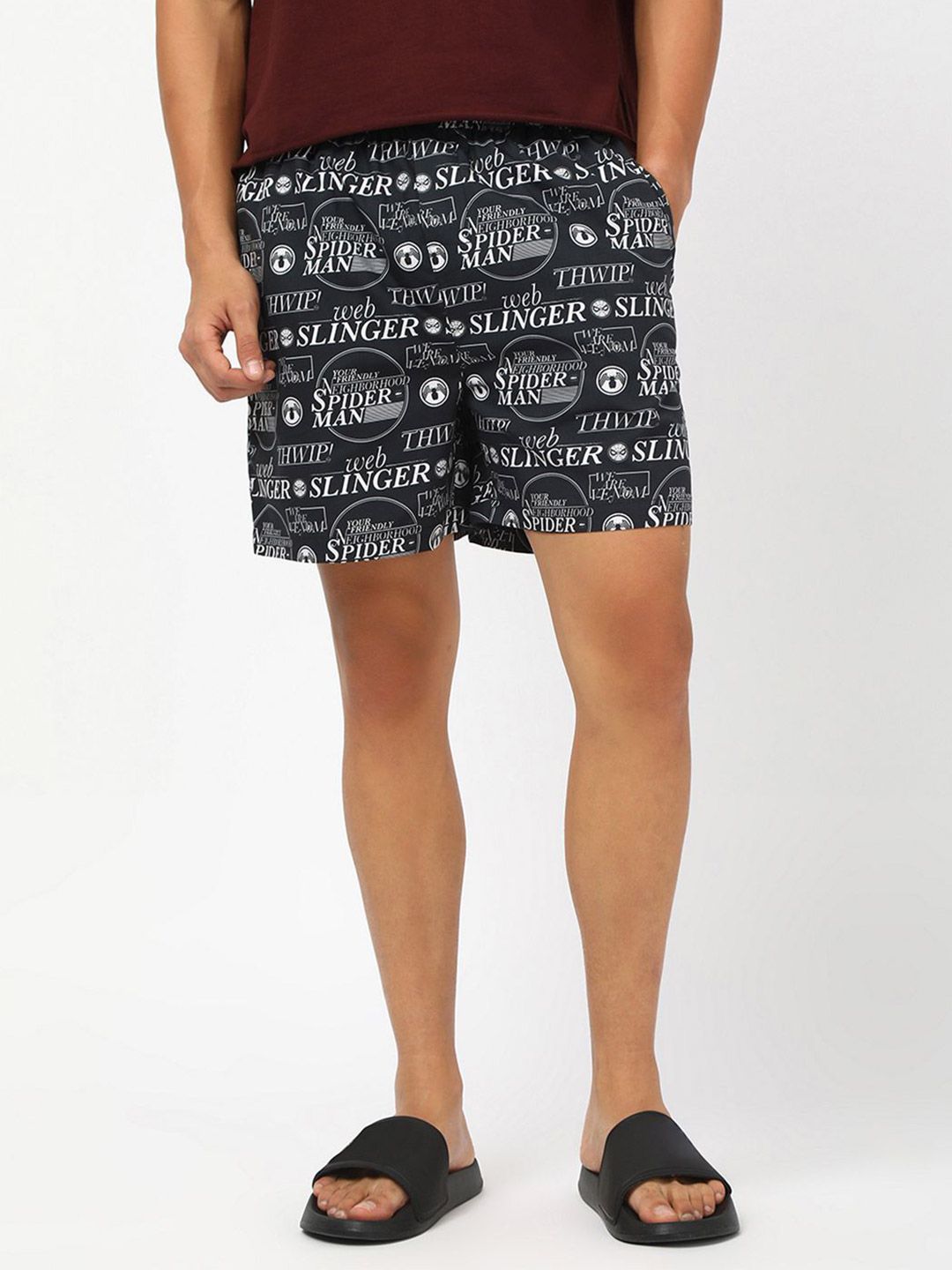 Bewakoof Spiderman Printed Boxers 677802