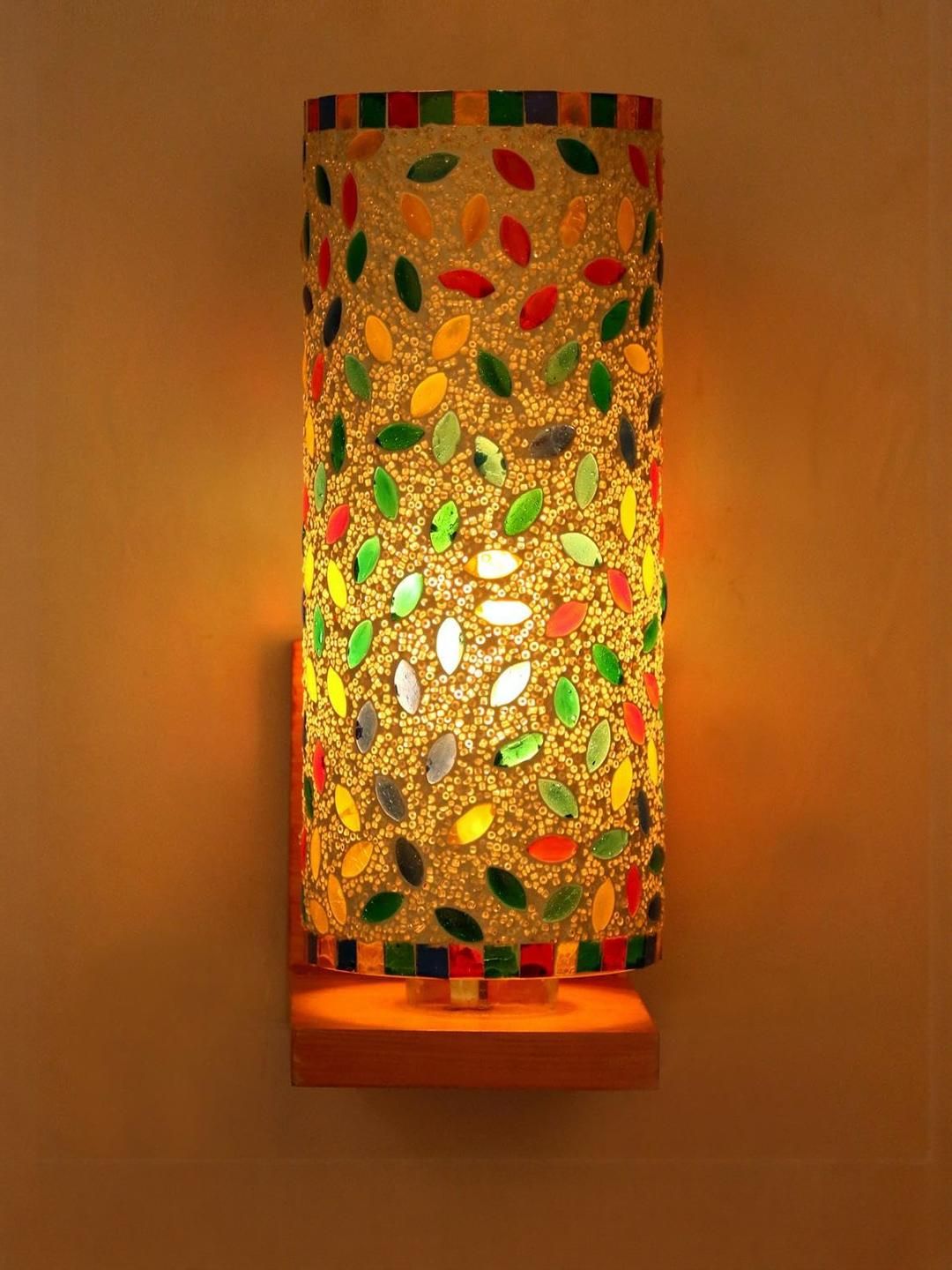 SOMIL Multi Glass Cylinder Printed Wall Lamps-picture-36