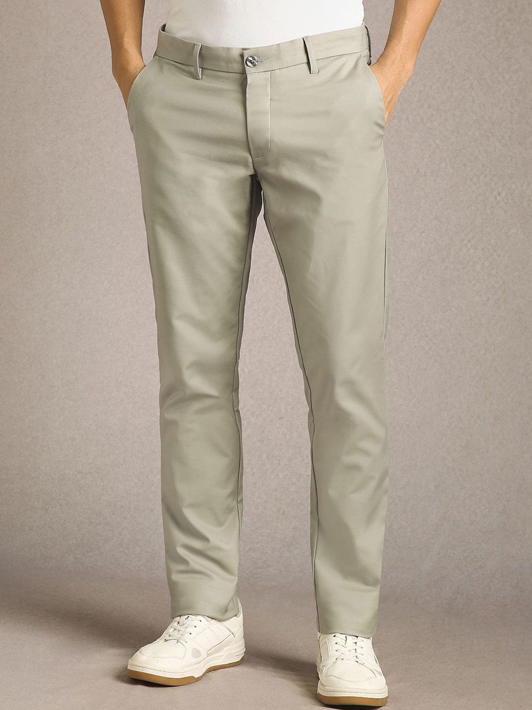 Louis Philippe Sport Men Slim Fit Trousers-picture-34