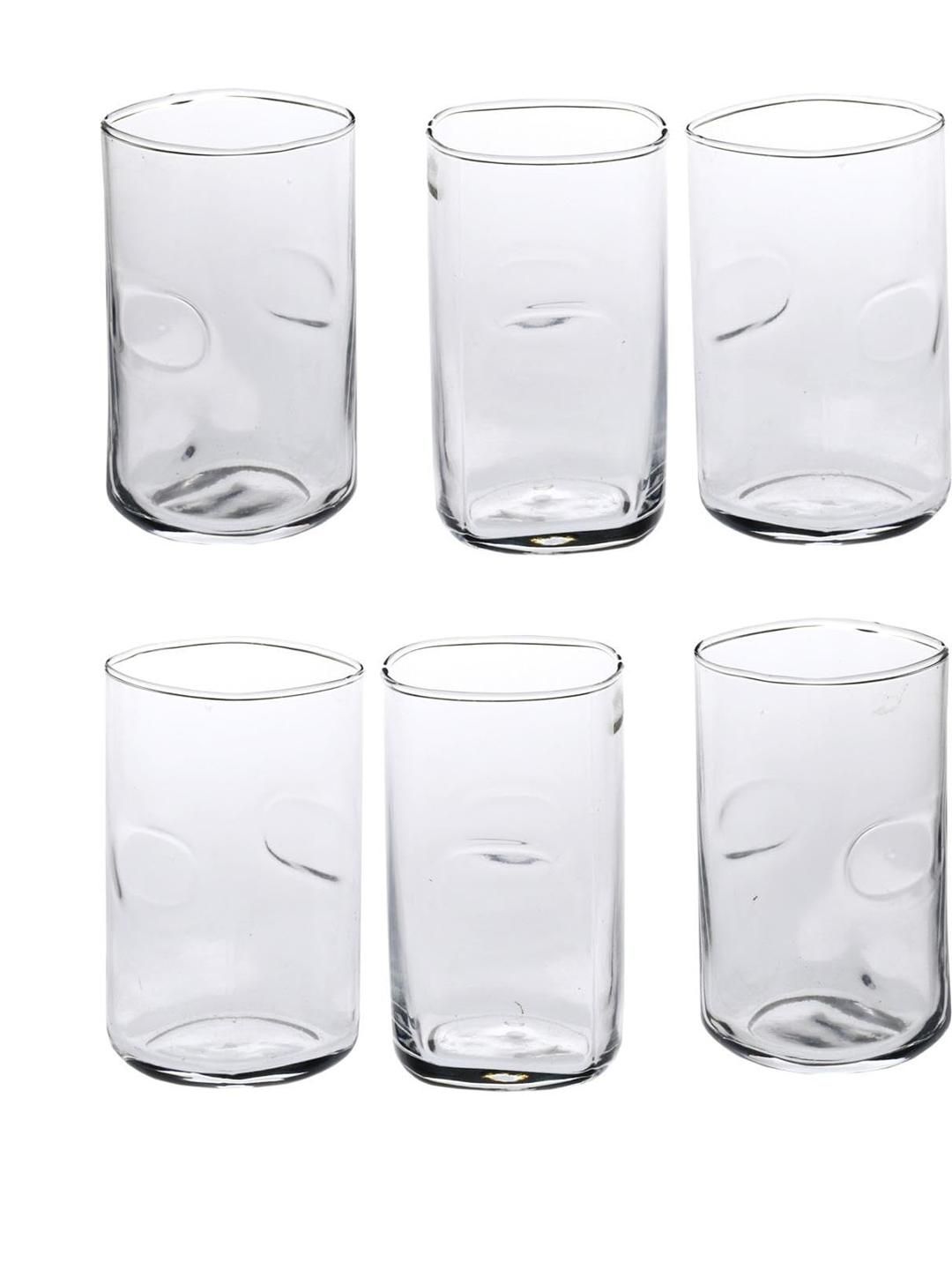 SOMIL Set Of 6 Transparent Water Glass-picture-45
