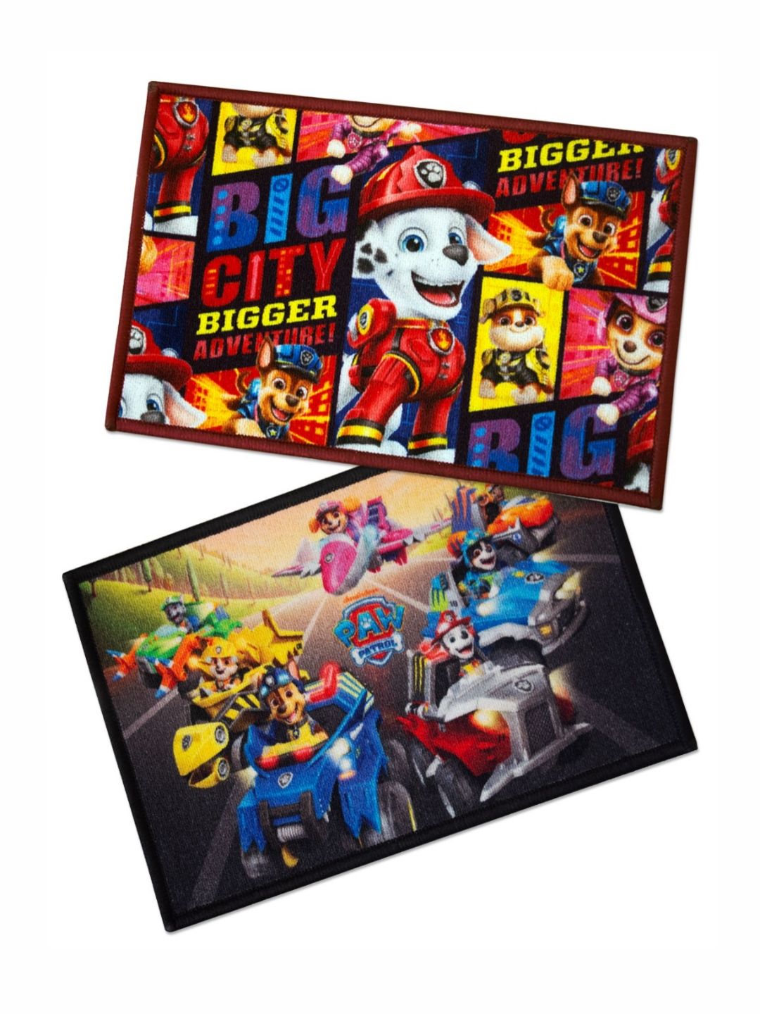 Athom Living 2-Pcs Blue & Red Cartoon Printed Anti-Skid Doormat-picture-30