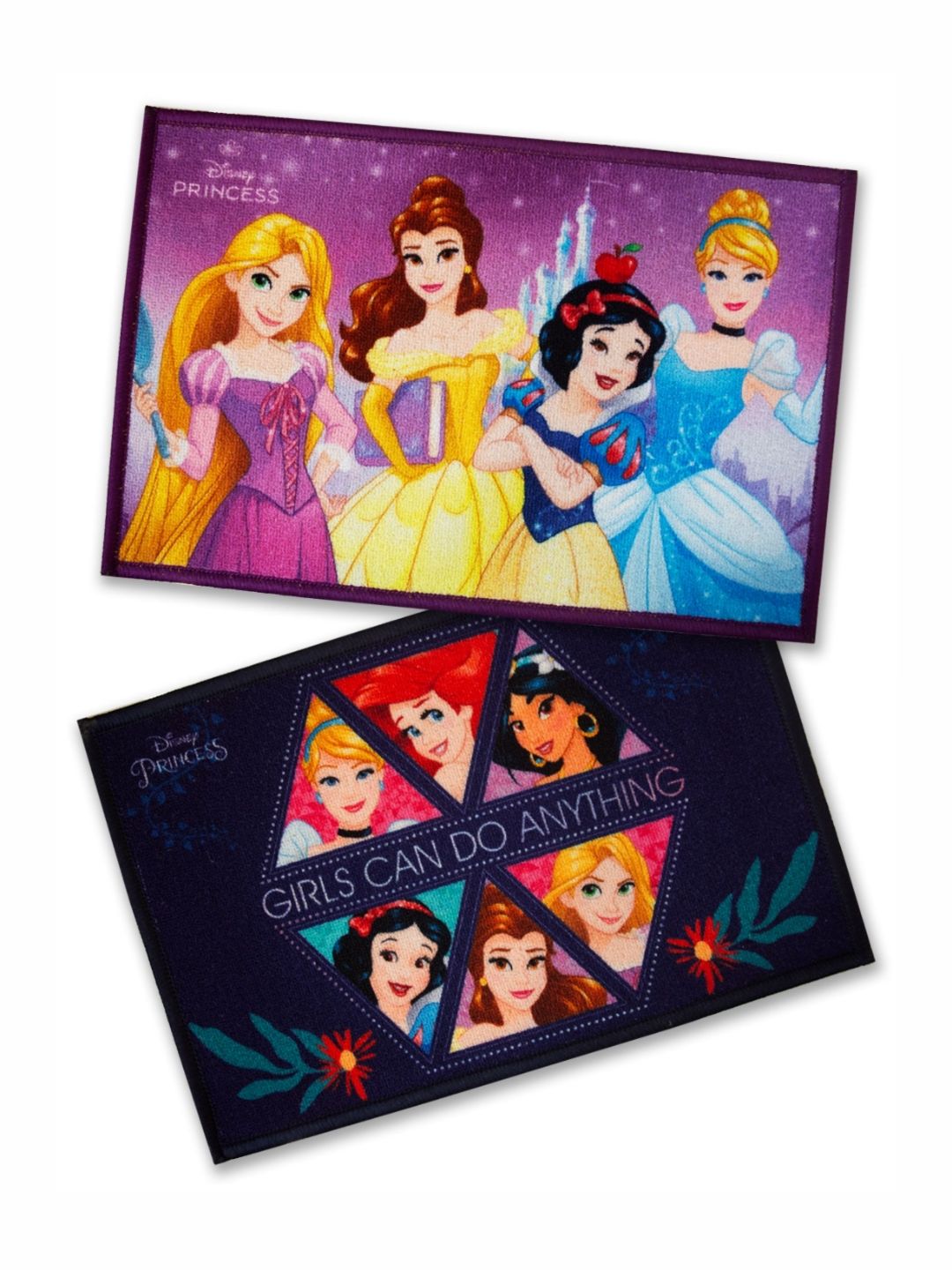 Athom Living 2-Pcs Purple & Navy-Blue Marvel Printed Anti-SkidDoormat-picture-33