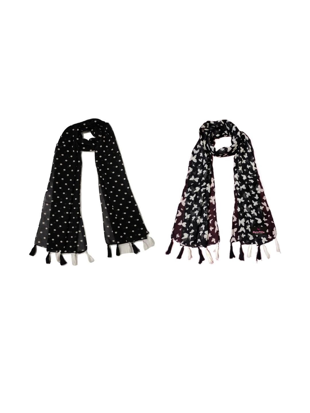 StoleVilla Girls Printed Stole-picture-35
