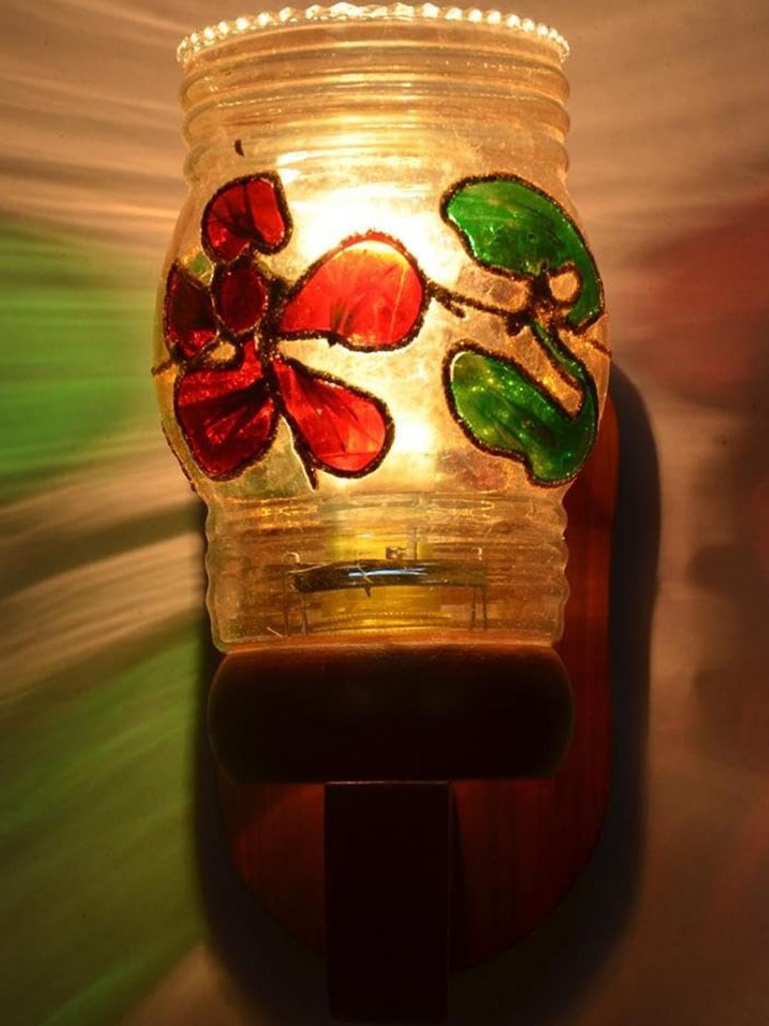 SOMIL Multi Glass Cylinder Printed Wall Lamps-picture-30