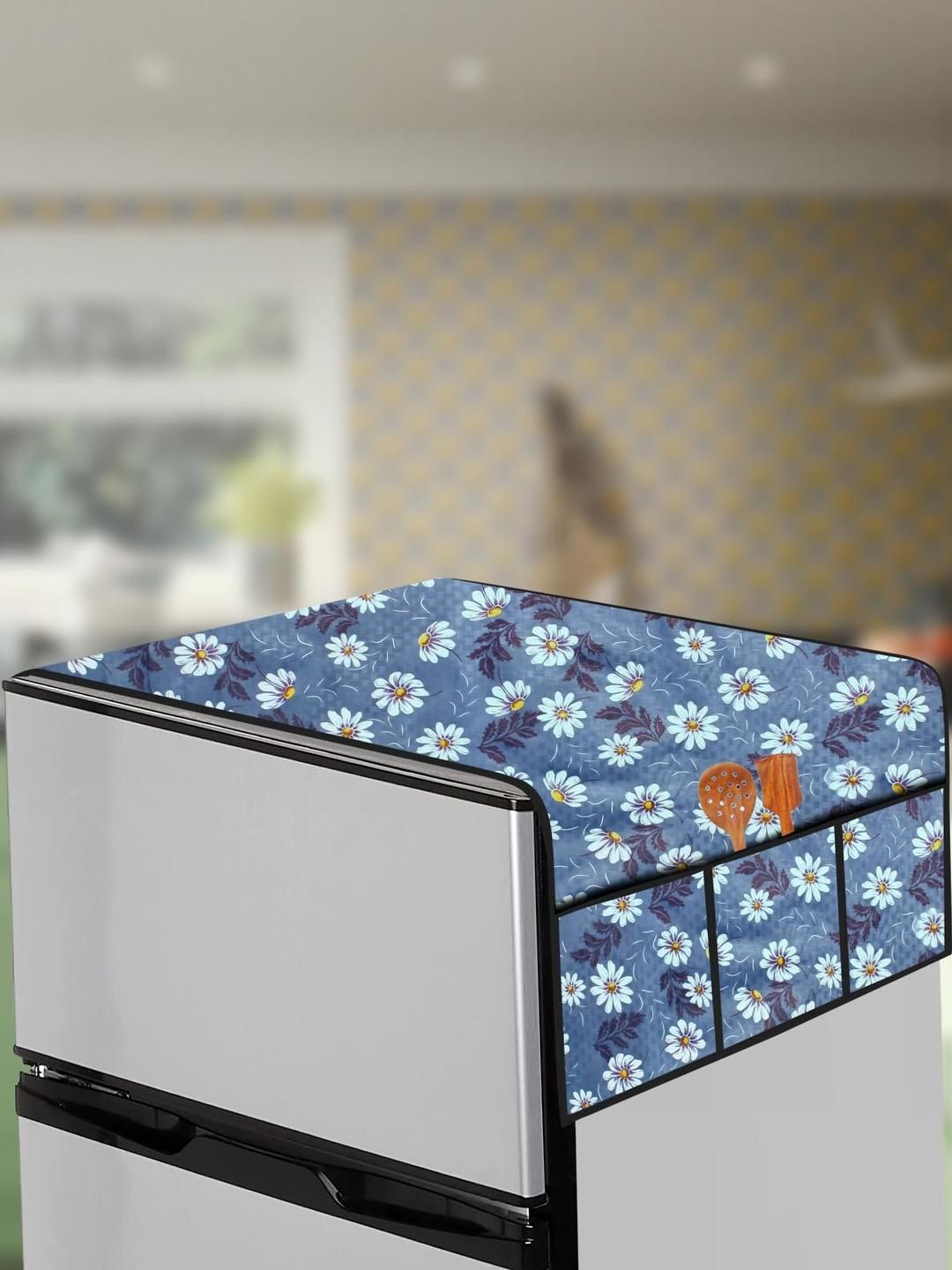 The Furnishing Tree Grey Plastic Refrigerator Cover-picture-34