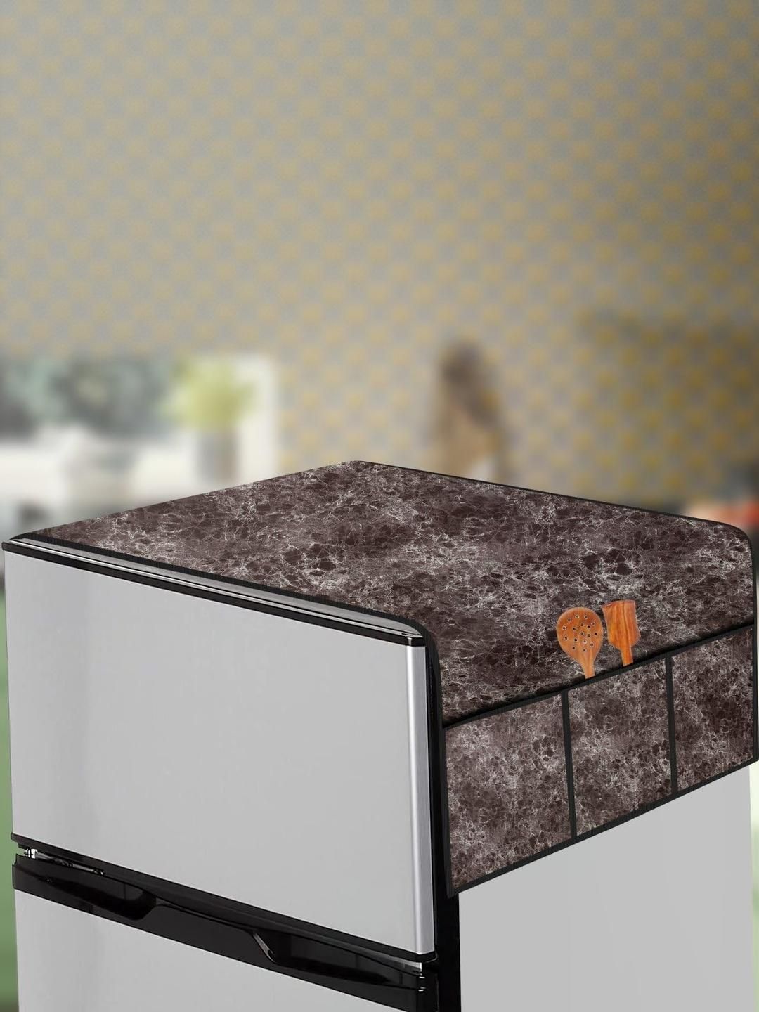 The Furnishing Tree Fridge Top Cover Compatible for Samsung RR24C2Y23CR/NL, 223 LTR WxL 65x111 in-picture-27