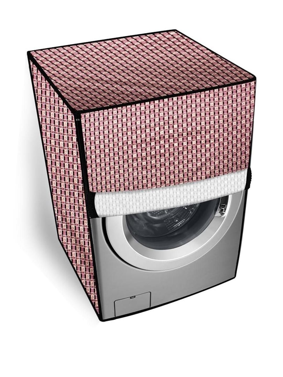 The Furnishing Tree Waterproof and Dustproof Polyester Washing Machine Cover Front Loading Compatib-picture-24