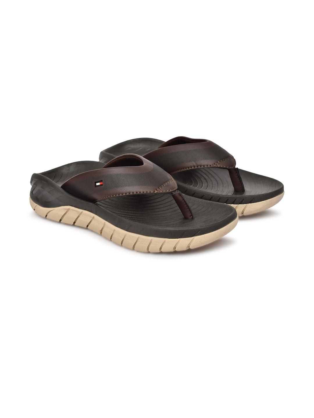 R-SWISS Men Brown Synthetic Flip Flops-image-40
