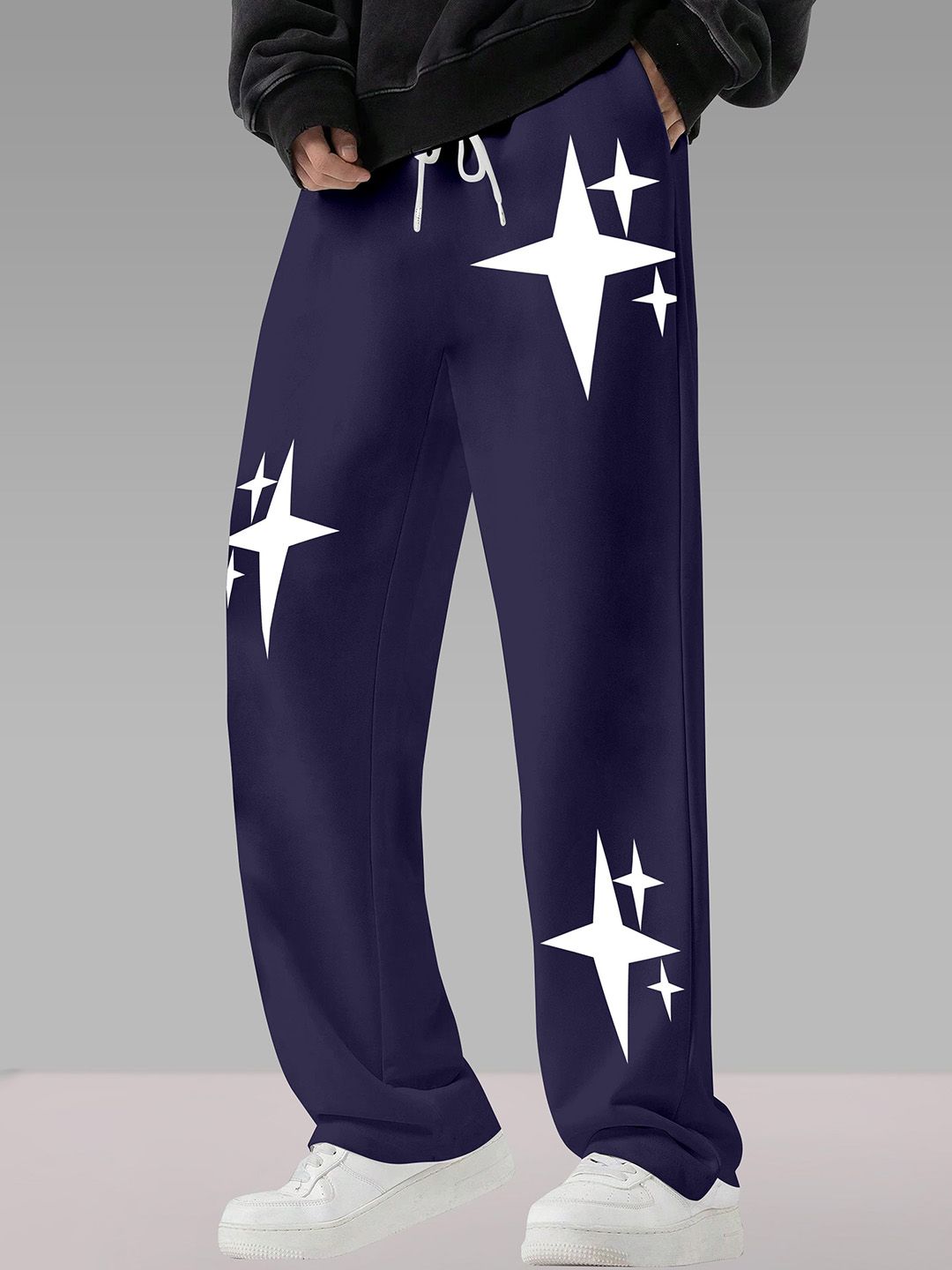 FTX Men Mid Rise Track Pants With Side Zipper Pockets-picture-13
