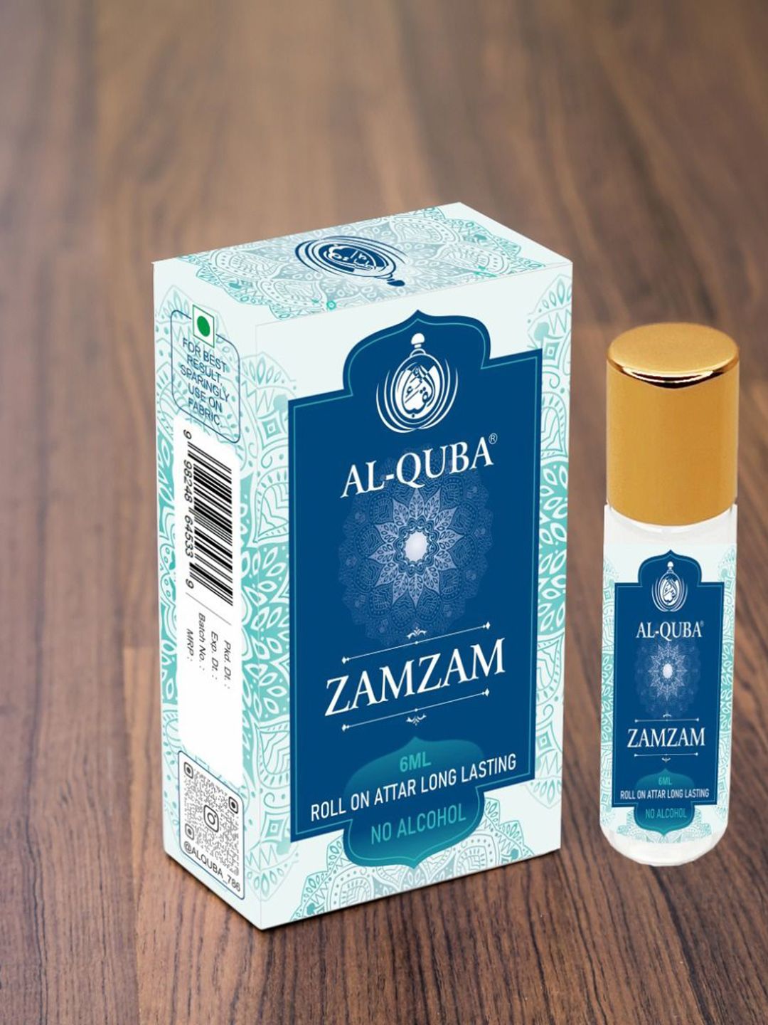 alquba Zamzam Alcohol Free Attar - 6 ml-picture-16