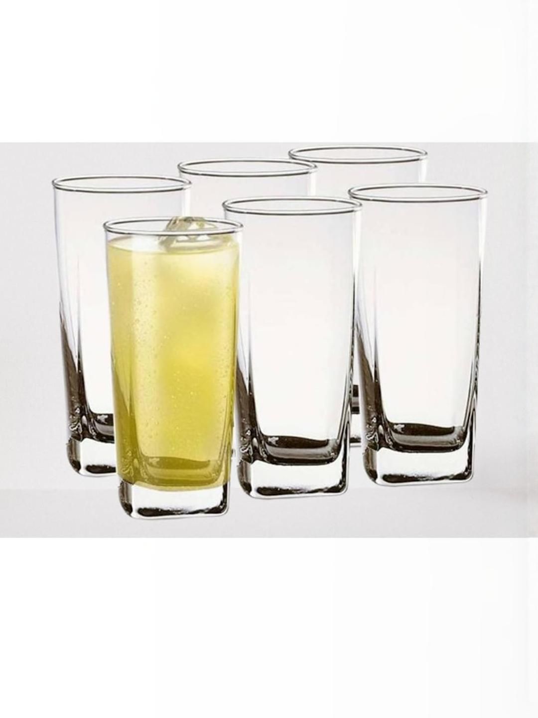 SOMIL Set of 6 Transparent Glass Water Glass-picture-52