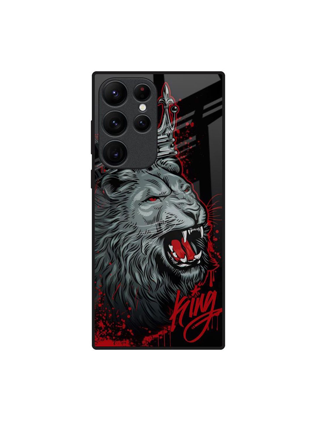 QRIOH Quirky Printed Samsung Galaxy S22 Ultra Back Case Mobile Accessories-picture-35