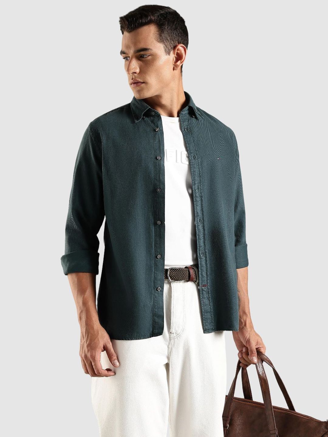 Tommy Hilfiger Spread Collar Shirt-image-22