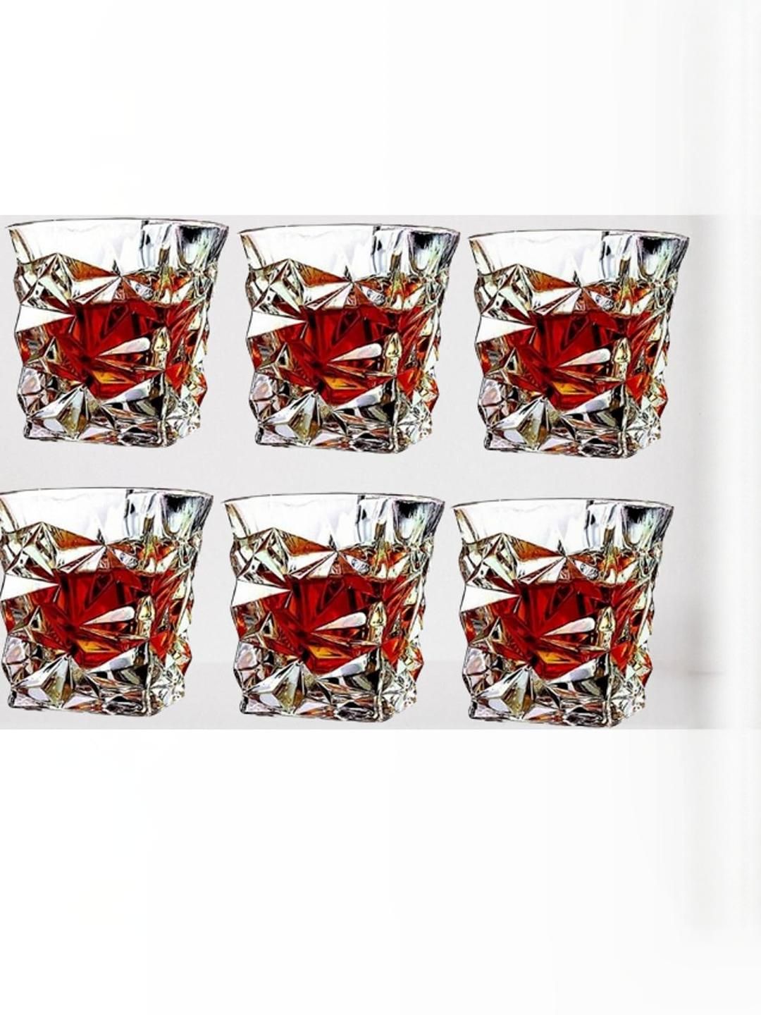 SOMIL Set of 6 Transparent Glass Water Glass-picture-14