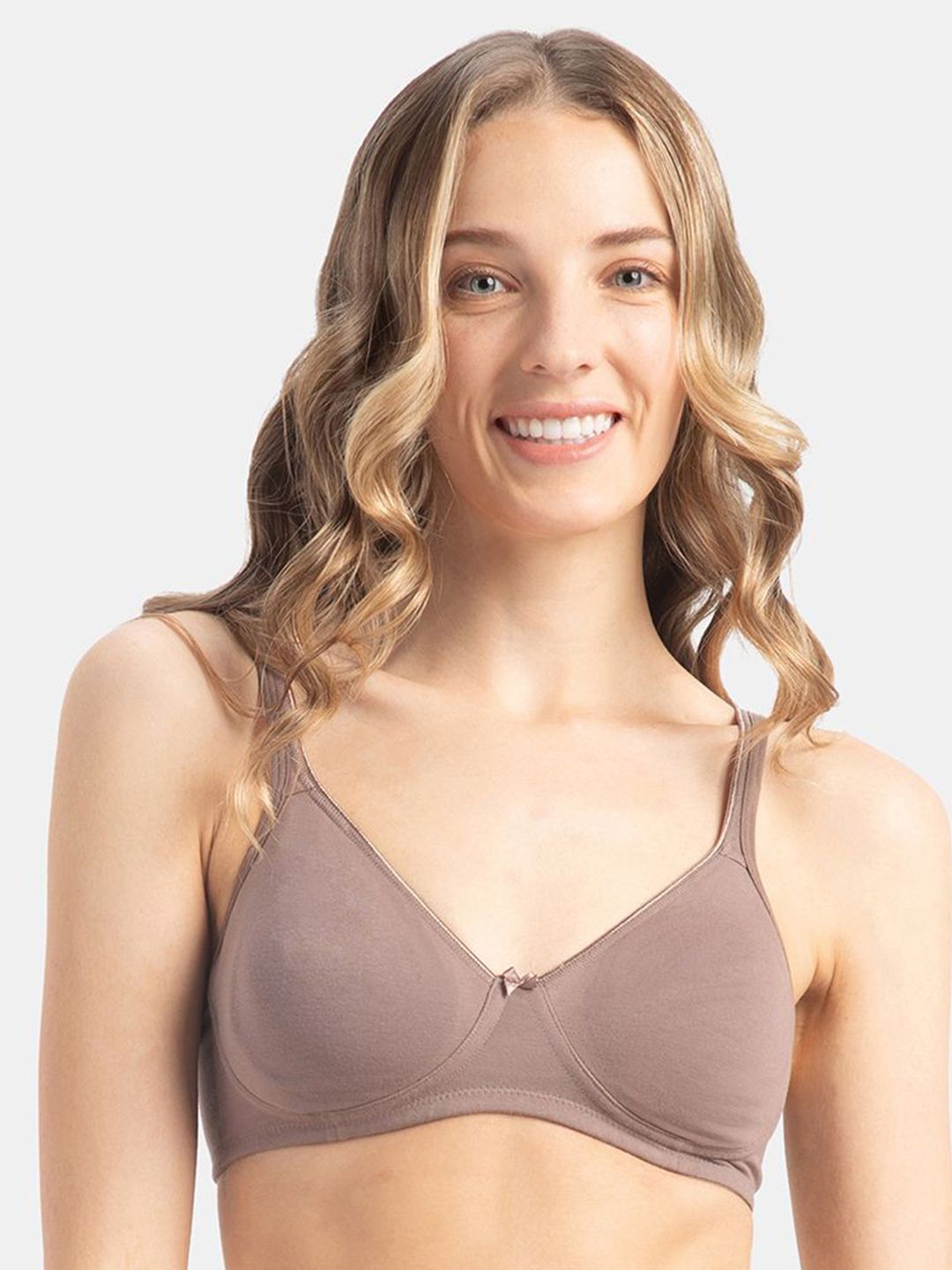 Jockey Wirefree Non Padded Super Combed Cotton Stretch Medium Coverage Everyday Bra-1722