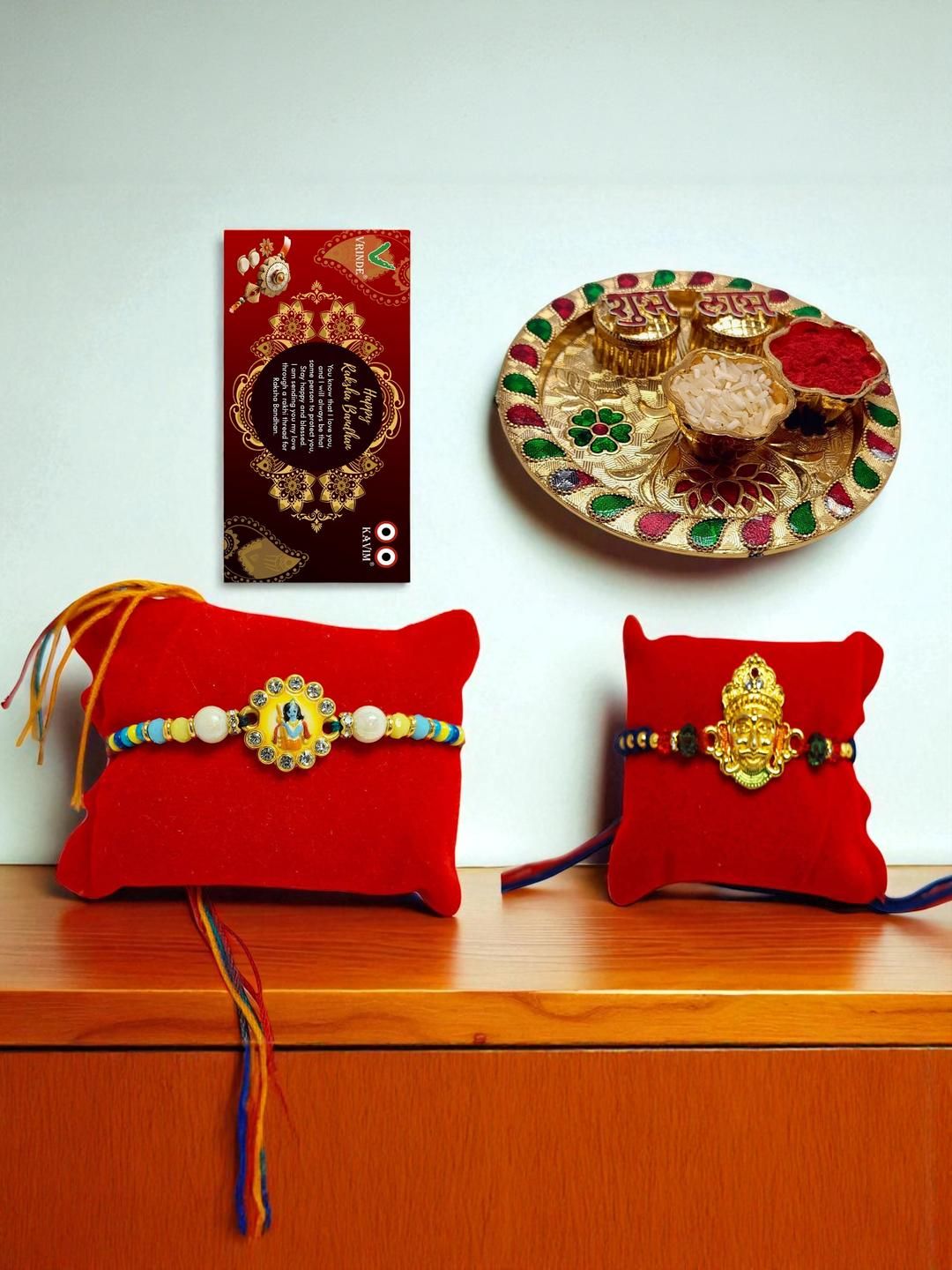 Vrinde 3Pcs Wraparound Rakhis-picture-31
