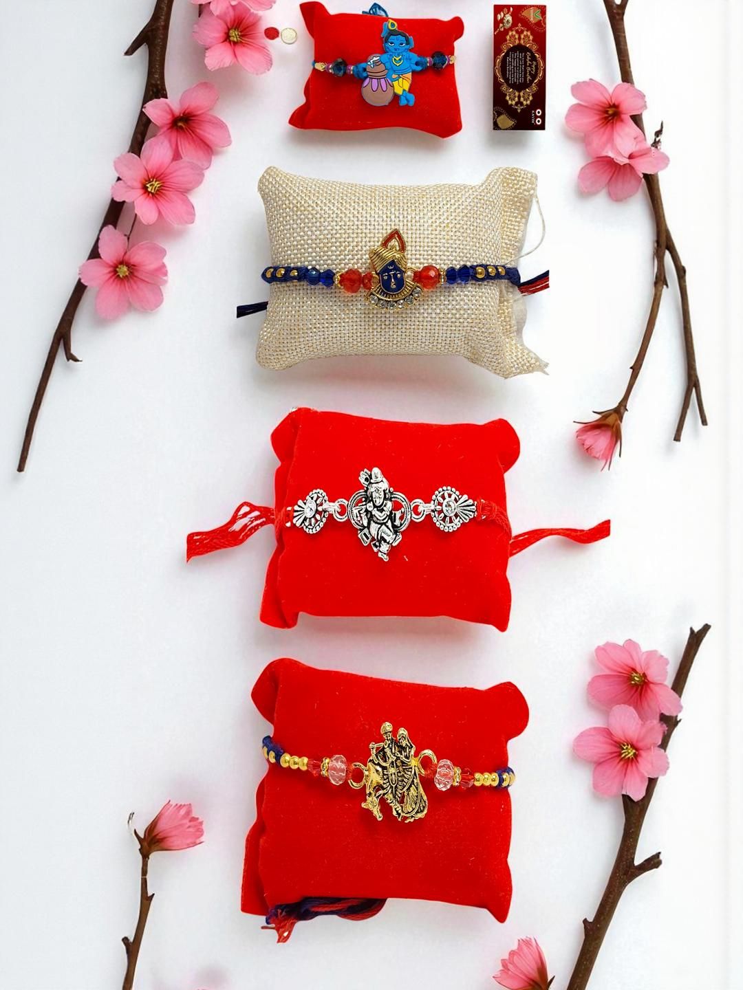 Vrinde 2Pcs Wraparound Rakhis-picture-37